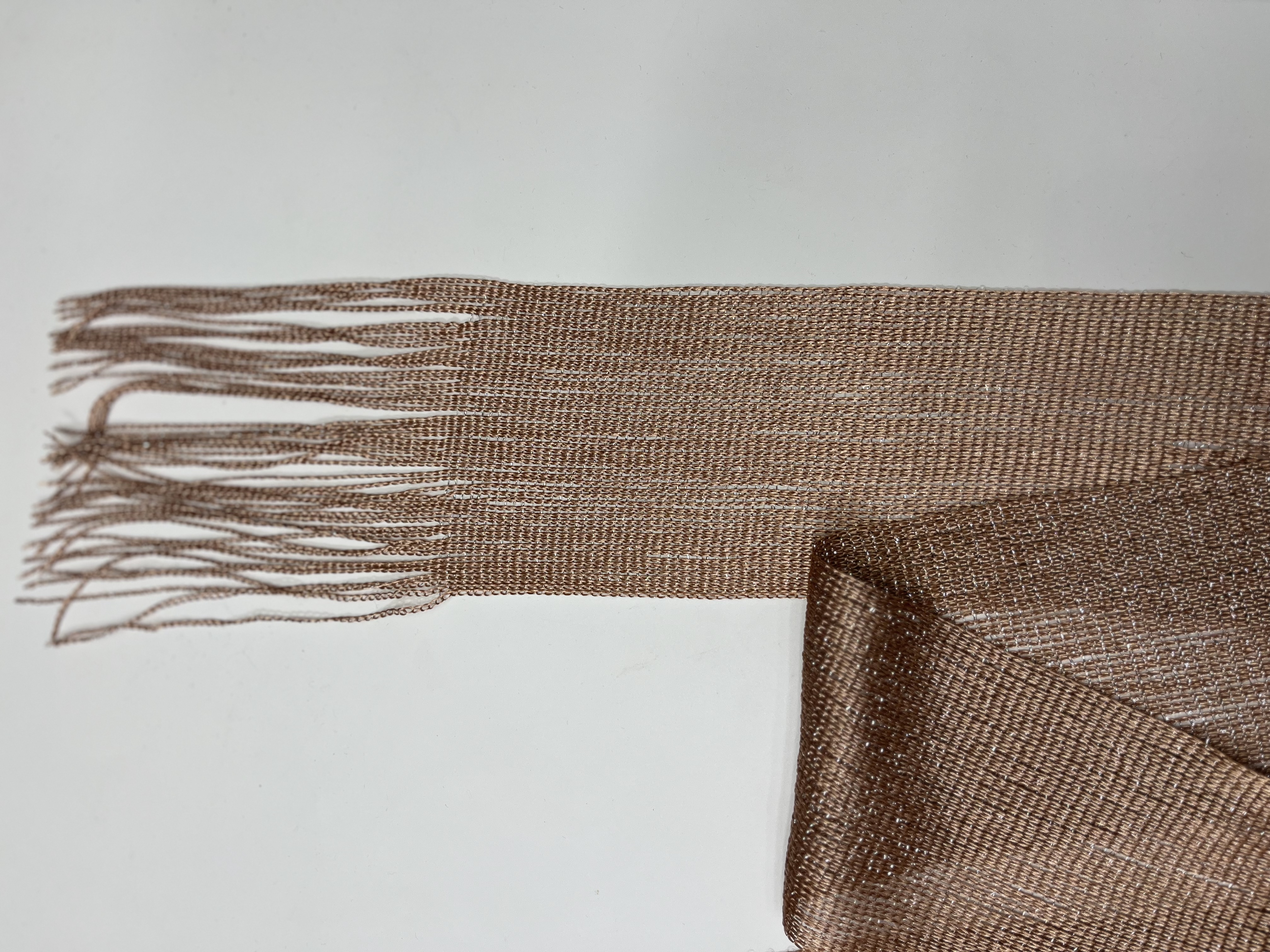 Cross-Border Spring And Autumn Decoration Bright Silk Flow Plate Small Scarf Thin Narrow Long Thin Neck Specification drawing