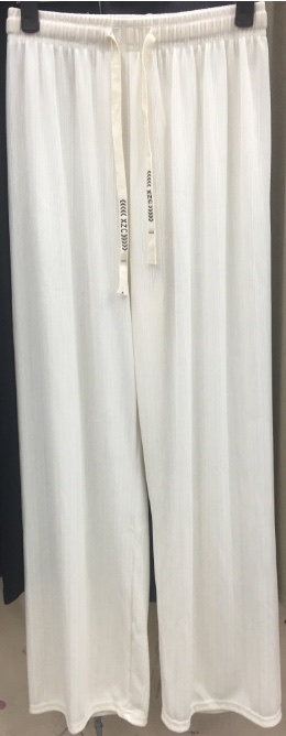 New straight-leg simple women's pants for Spring and autumn 2024, fashionable and trendy beige pants detail image 3