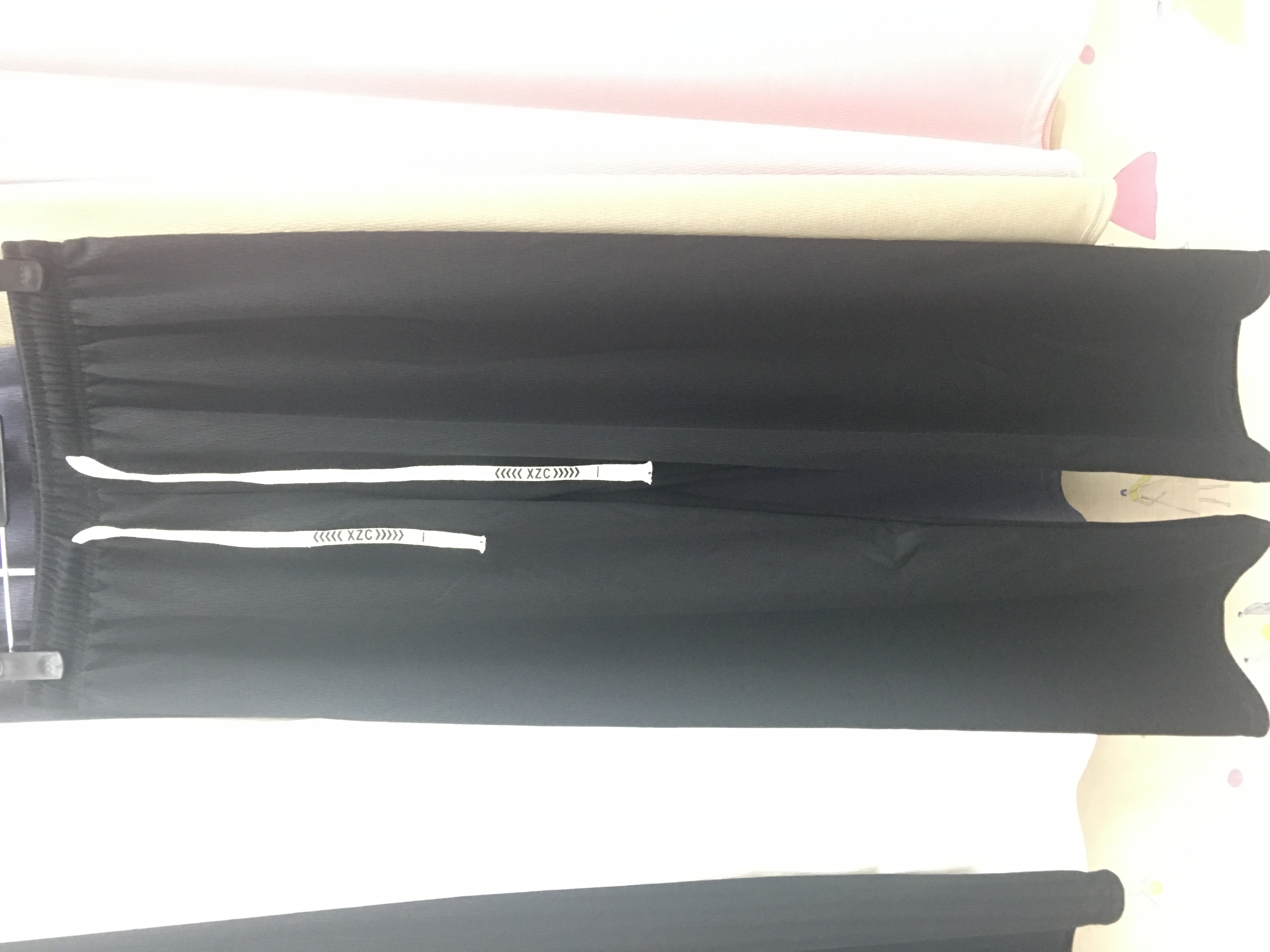 New Spring/Autumn 2024 women's straight-leg simple pants, fashionable and trendy black pants Specification image