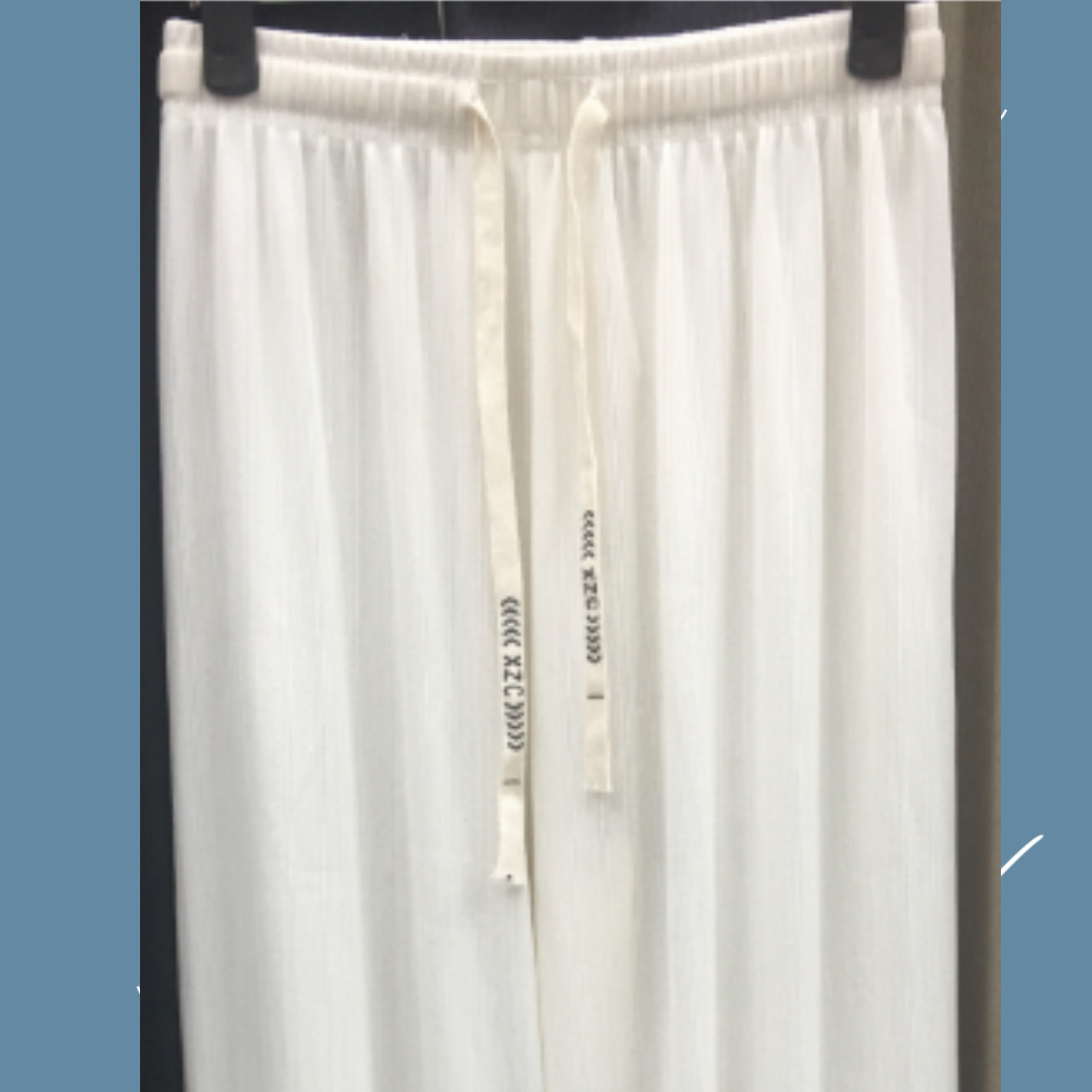 New straight-leg simple women's pants in beige for Spring and autumn 2024, a fashionable and trendy style