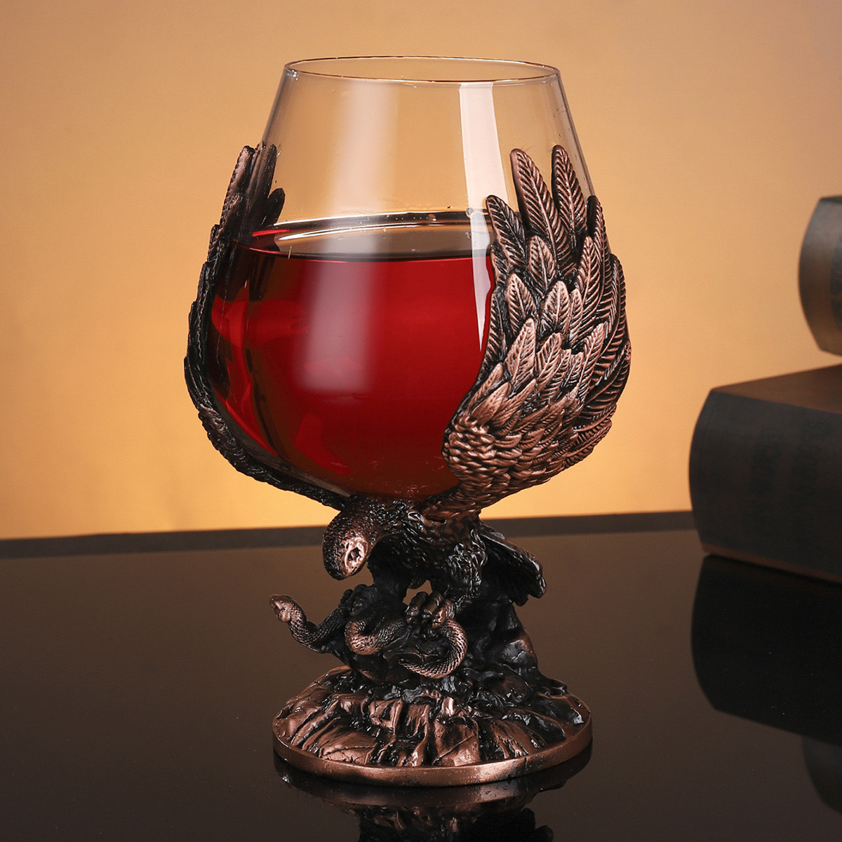 创意沙漠之鹰造型红酒杯家用大容量葡萄酒杯个性礼品酒杯