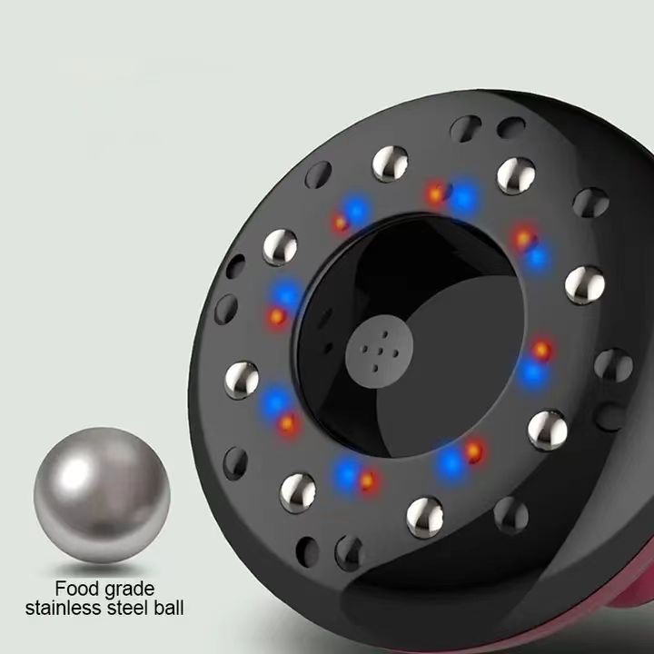 Intelligent electric meridian brush massager with adjustable vibration, gua sha device, home instrument for unblocking meridians, cervical massage device Specification image