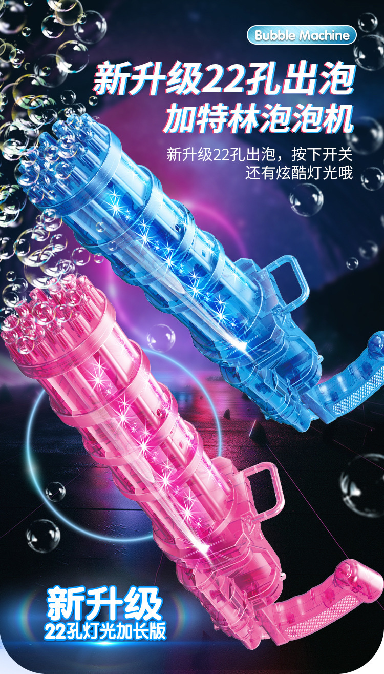 22 hoyos gatling bubble maker detail image 1