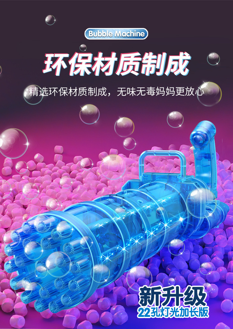 22 hoyos gatling bubble maker detail image 7