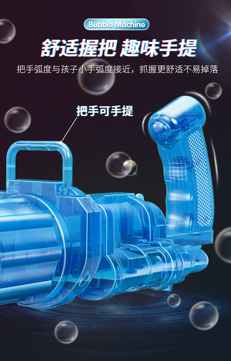 22 hoyos gatling bubble maker detail image 5
