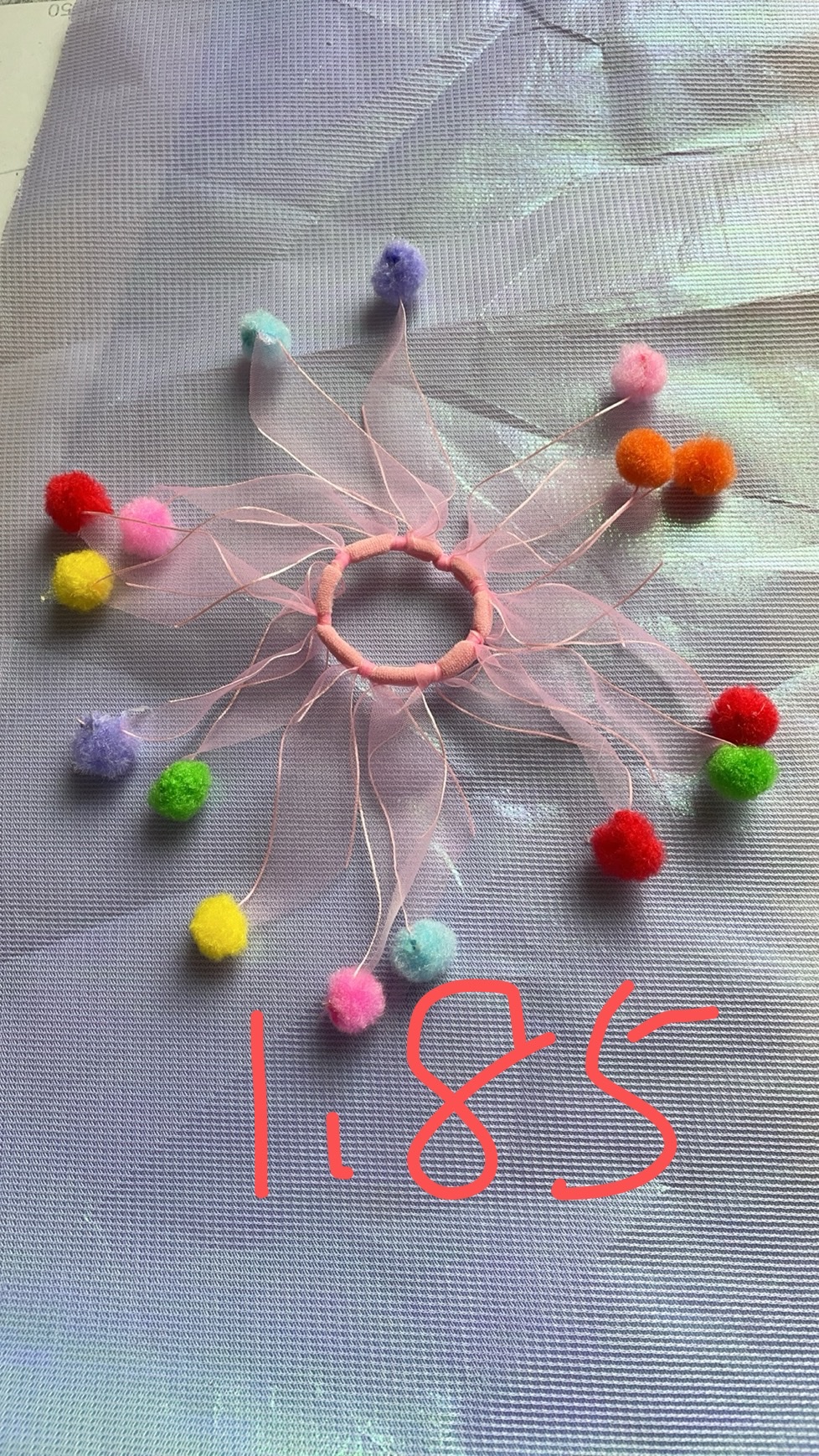 儿童发饰毛球小猫儿童头饰时尚百搭毛球百搭鑫韩饰品详情图3