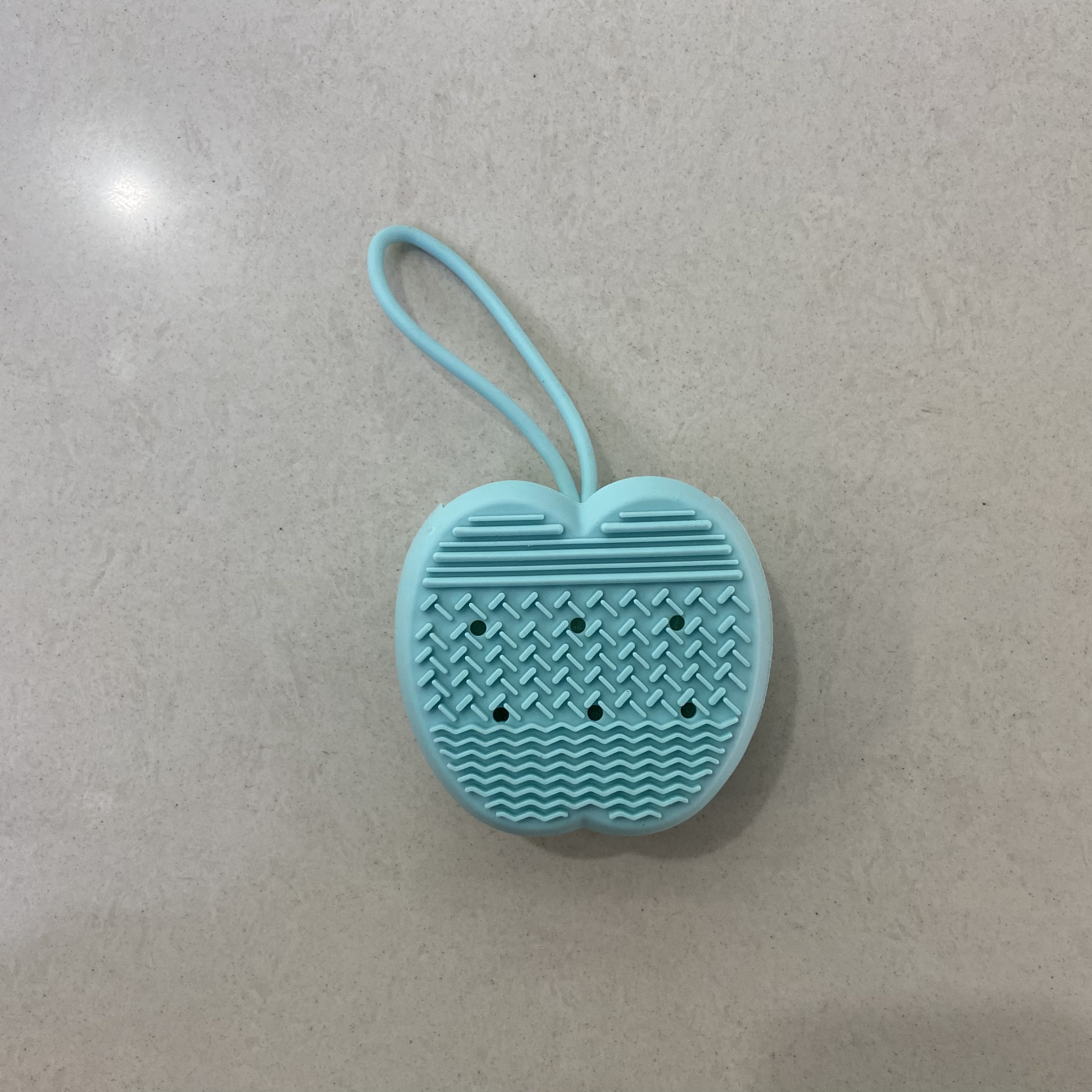 硅胶沐浴刷婴儿触感洗澡刷卡通苹果造型软毛易气泡搓澡刷成人细节图