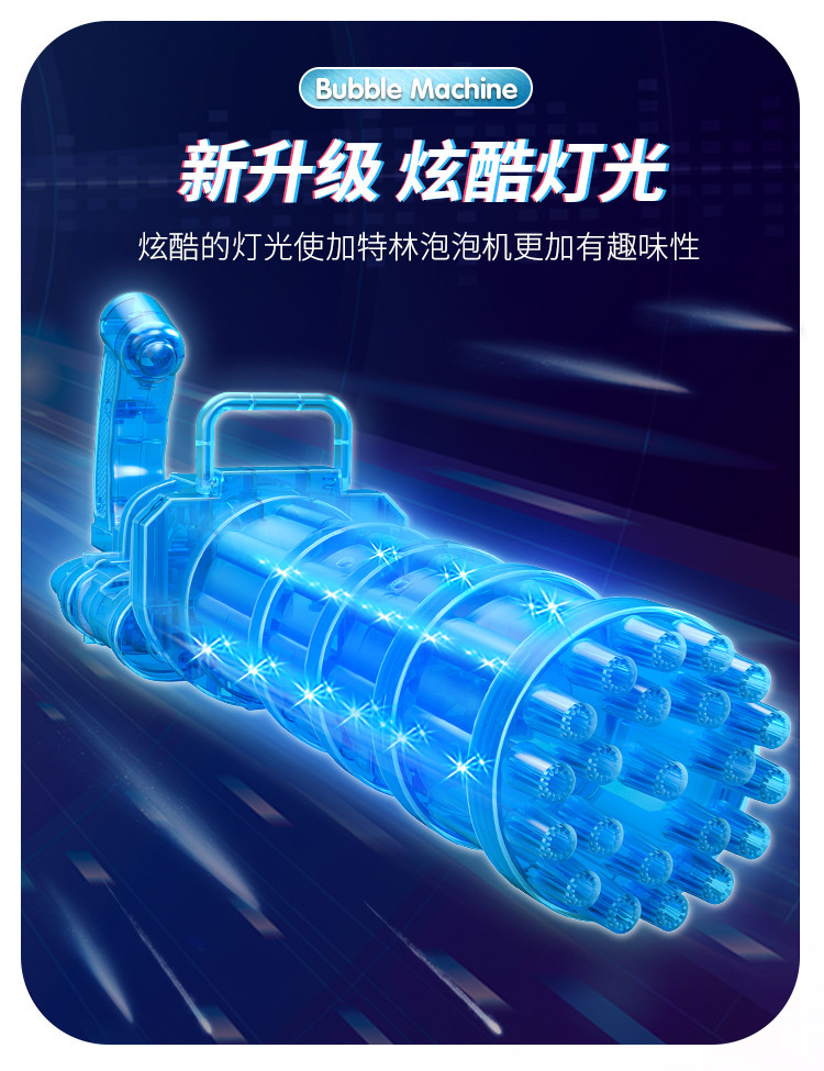 22 hoyos gatling bubble maker detail image 4