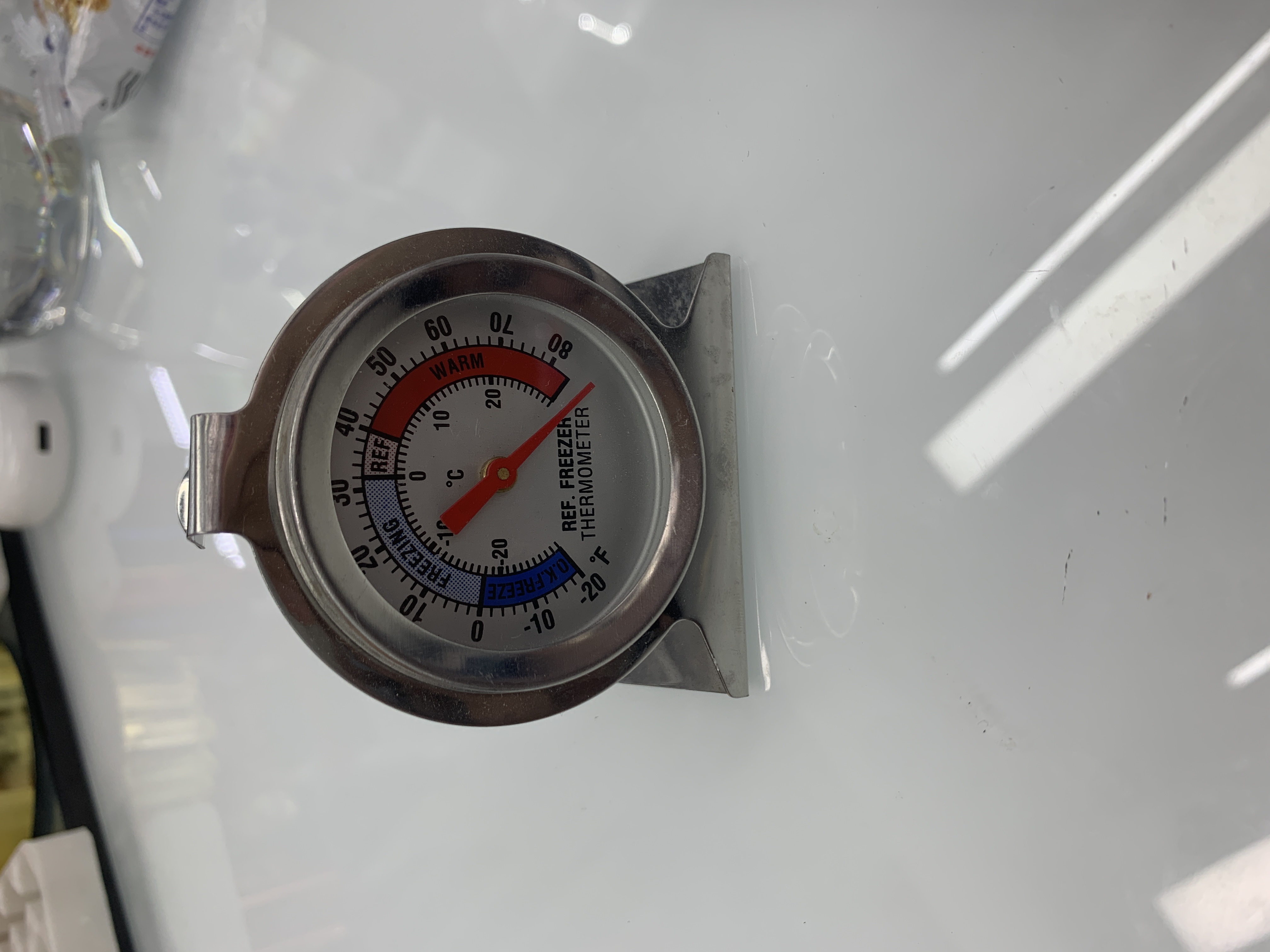 高精准家用室内冰箱温度计产品图