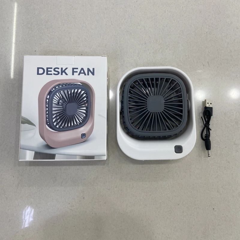 Desktop Desktop Small Fan Usb Charging Portable Large Wind Power Student Dormitory Office Fan