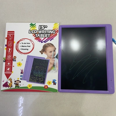 15 Inch Large Size Children's Color Lcd Handwriting Board Early Education Graffiti Drawing Board Painting Electronic Writing Board