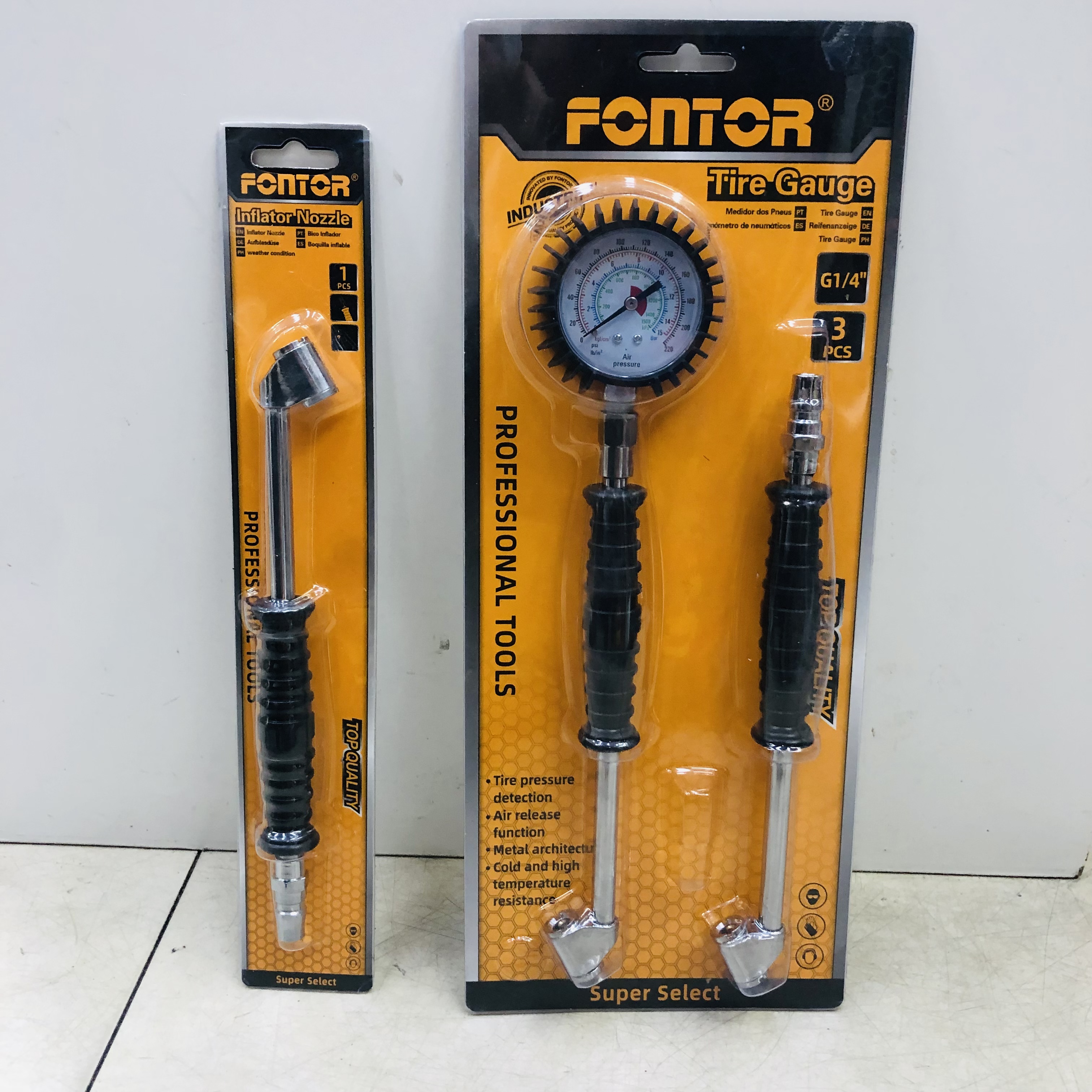 FONTOR Tools专业工具胎压表图