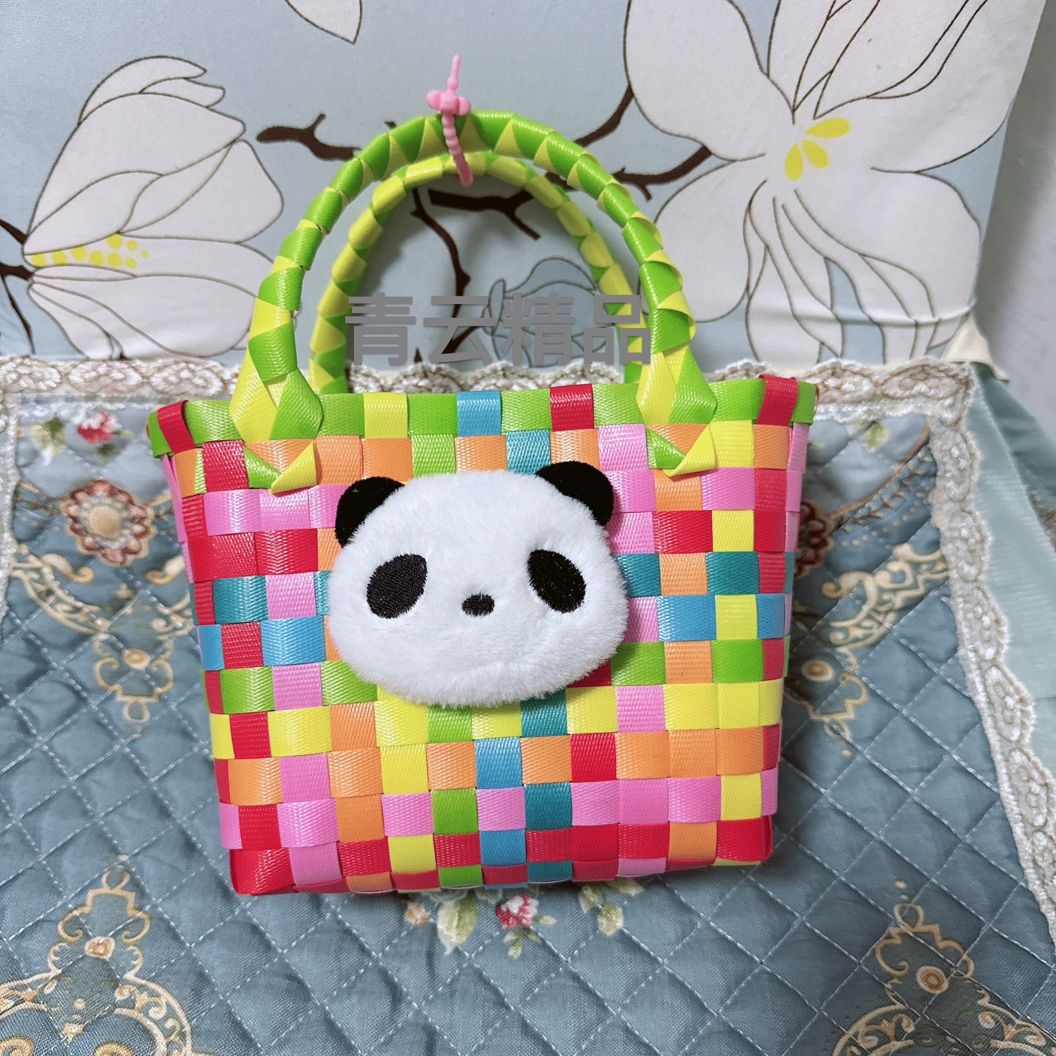 新款手工编织包小篮子伴手礼篮工艺品菜篮子可爱手提包详情图7