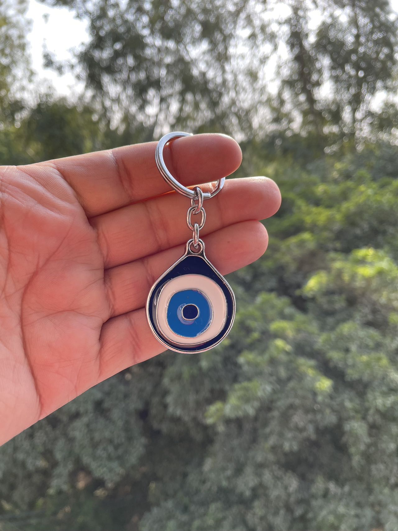 土耳其蓝眼睛钥匙扣包包挂件 蓝眼睛挂件装饰款式多样