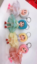 娃娃钥匙扣挂件 可爱帽子娃娃钥匙链周边款式可选 钥匙扣挂件创意设计钥匙扣