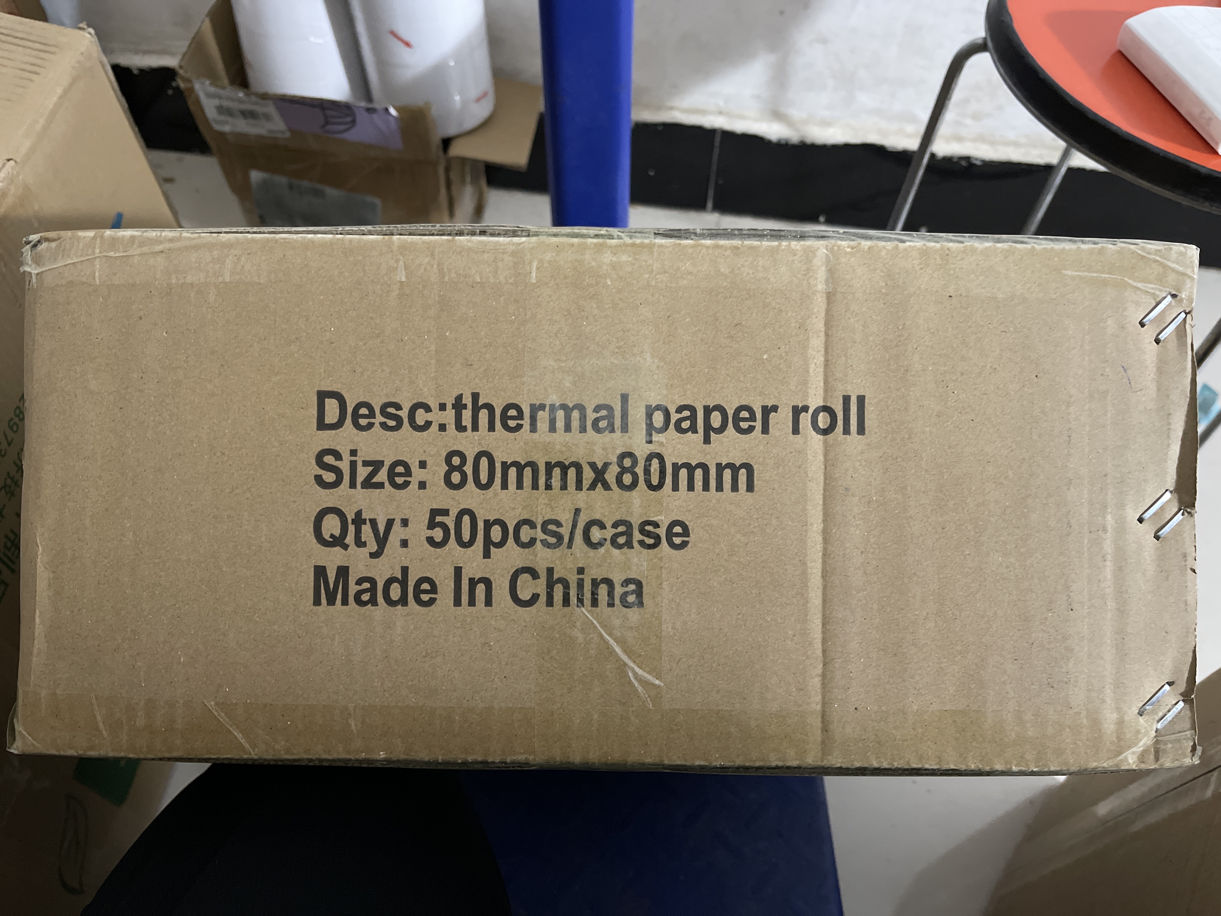 POS机小票纸 热敏纸 收银小票纸 热敏打印纸 80 57 定制 详情图11