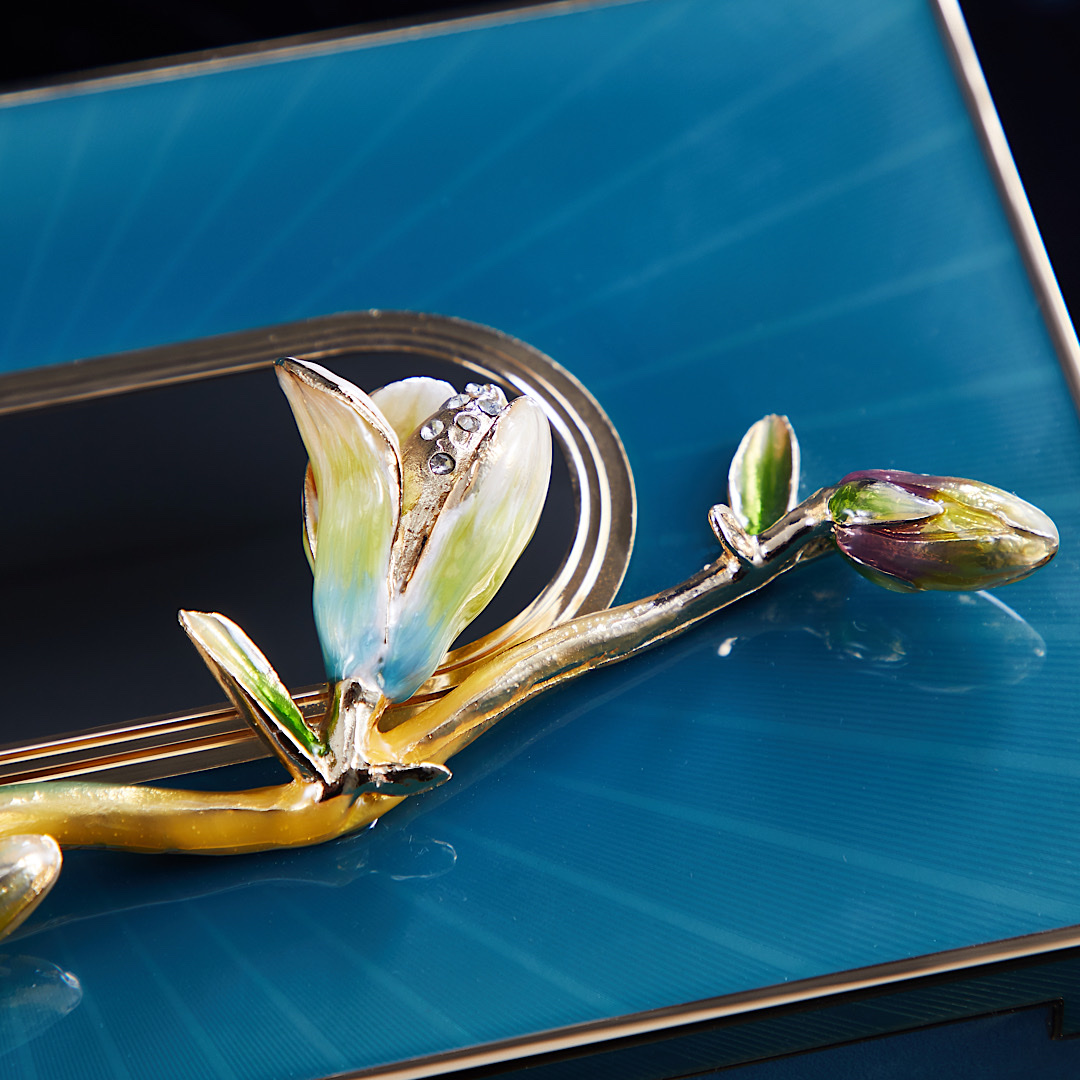 轻奢珐琅彩抽纸盒家用客厅桌面卫生纸巾盒新中式创意高端卷纸收纳M804C详情图6