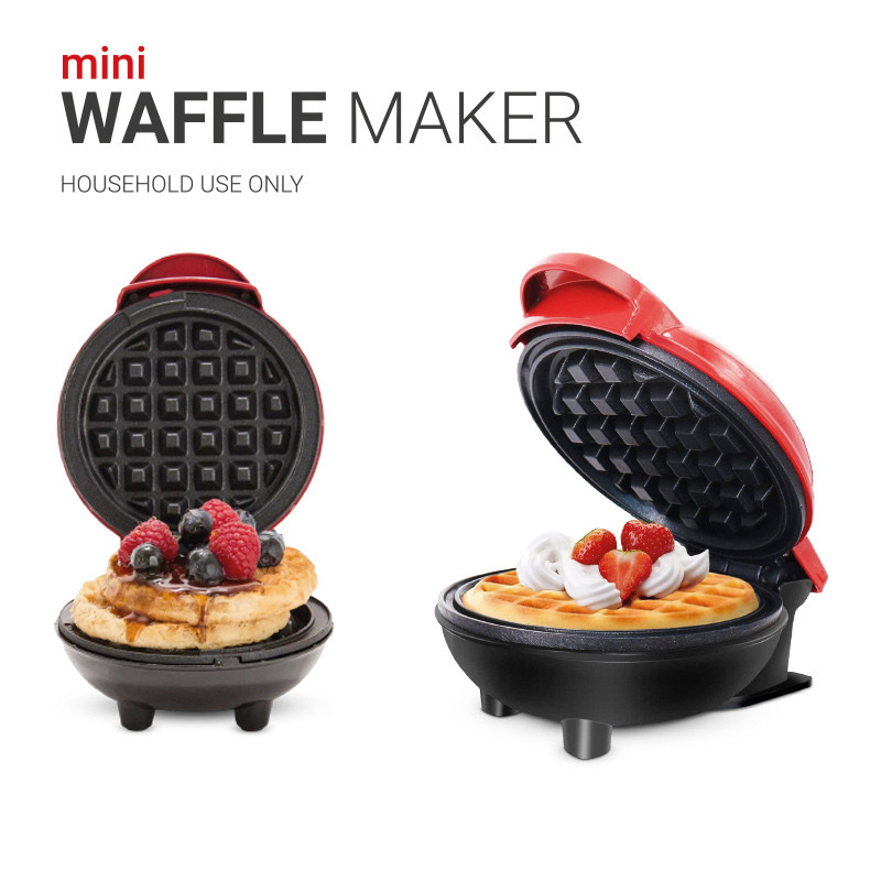 wafflemaker迷你华夫饼机家用面包机薄饼机烘焙蛋糕三明治早餐机
