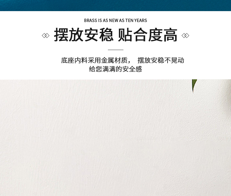 现代轻奢珐琅彩纸巾盒桌面茶几抽纸盒别墅样板间摆件高档面巾纸盒M1008详情图13