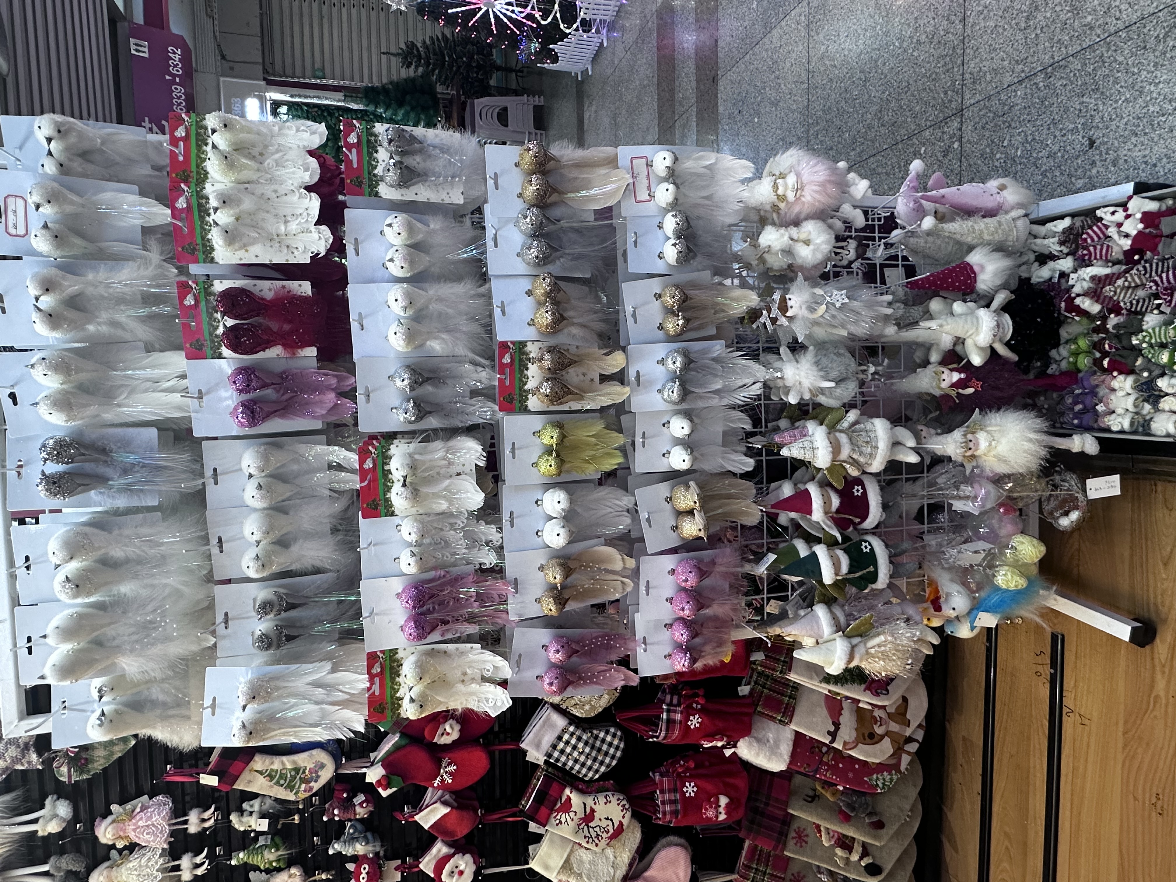 源头工厂供应圣诞天使，圣诞娃娃，圣诞袜，圣诞小鸟等一系列产品详情图12