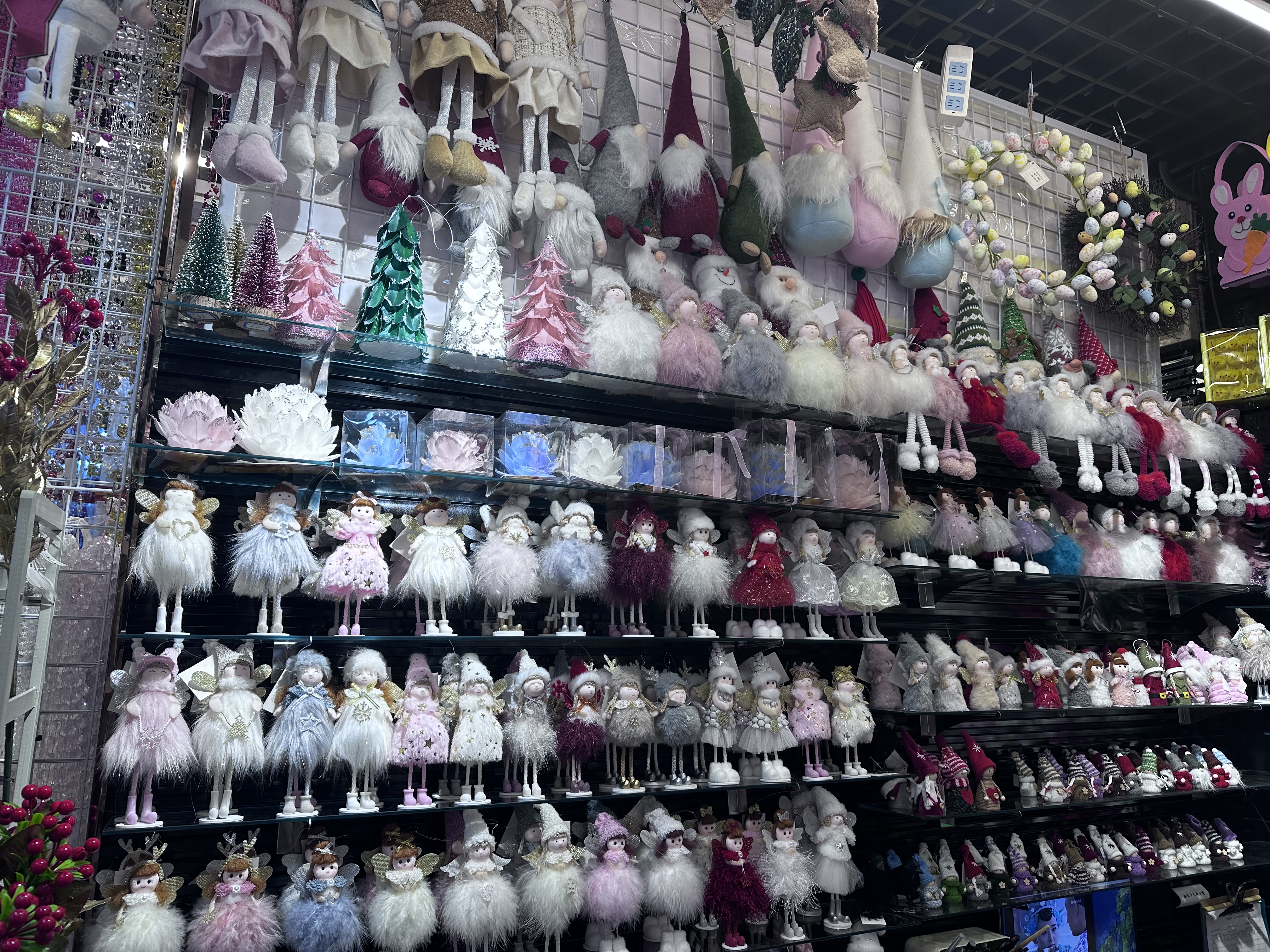 源头工厂供应圣诞天使，圣诞娃娃，圣诞袜，圣诞小鸟等一系列产品详情图2