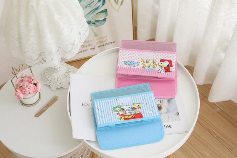 New cute and girlish folding tissue box, desktop tissue storage box, PC Kulomi tissue storage box detail image 11
