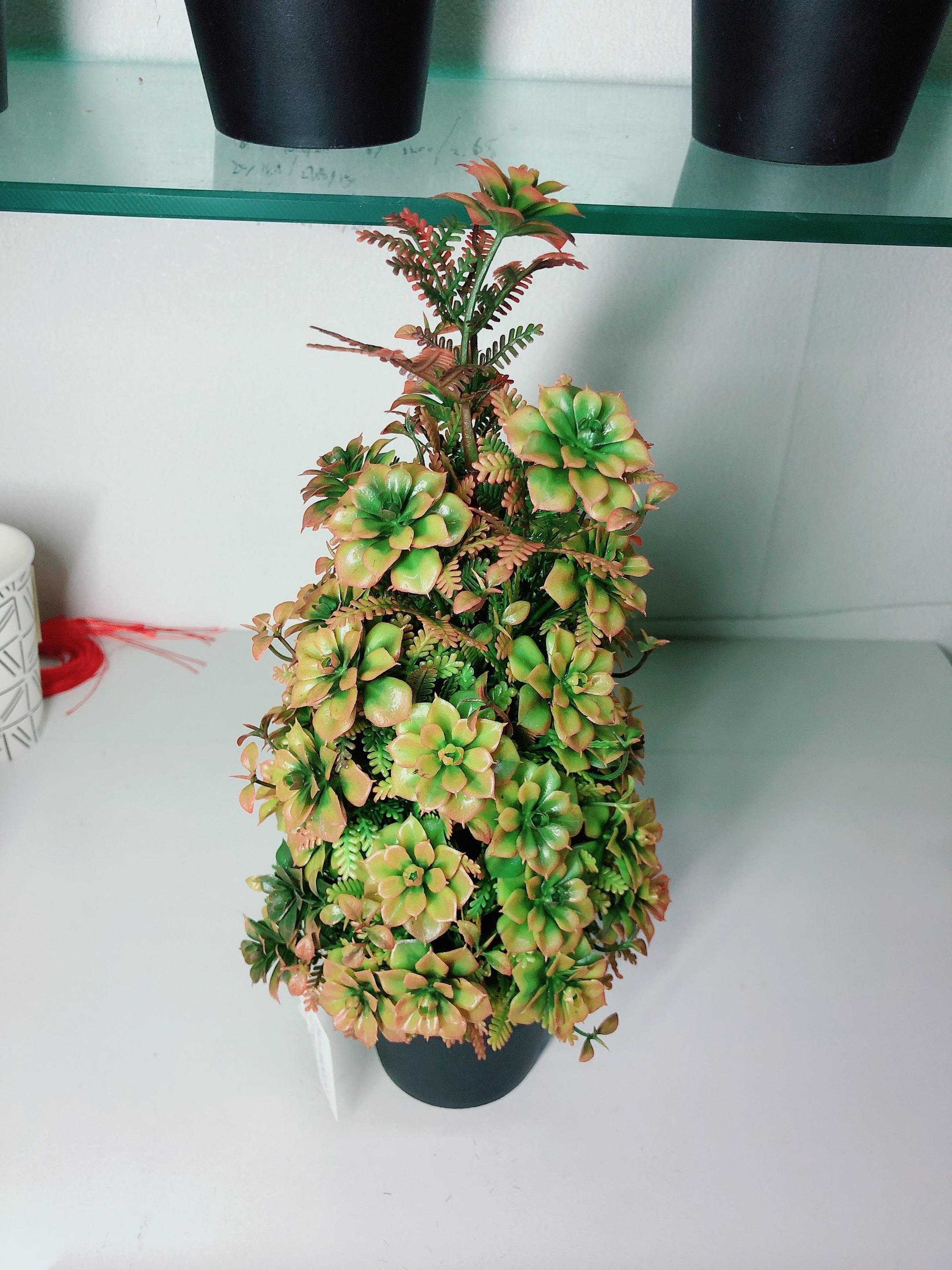 用品塑料仿真植物假花装饰品仿真花详情图8