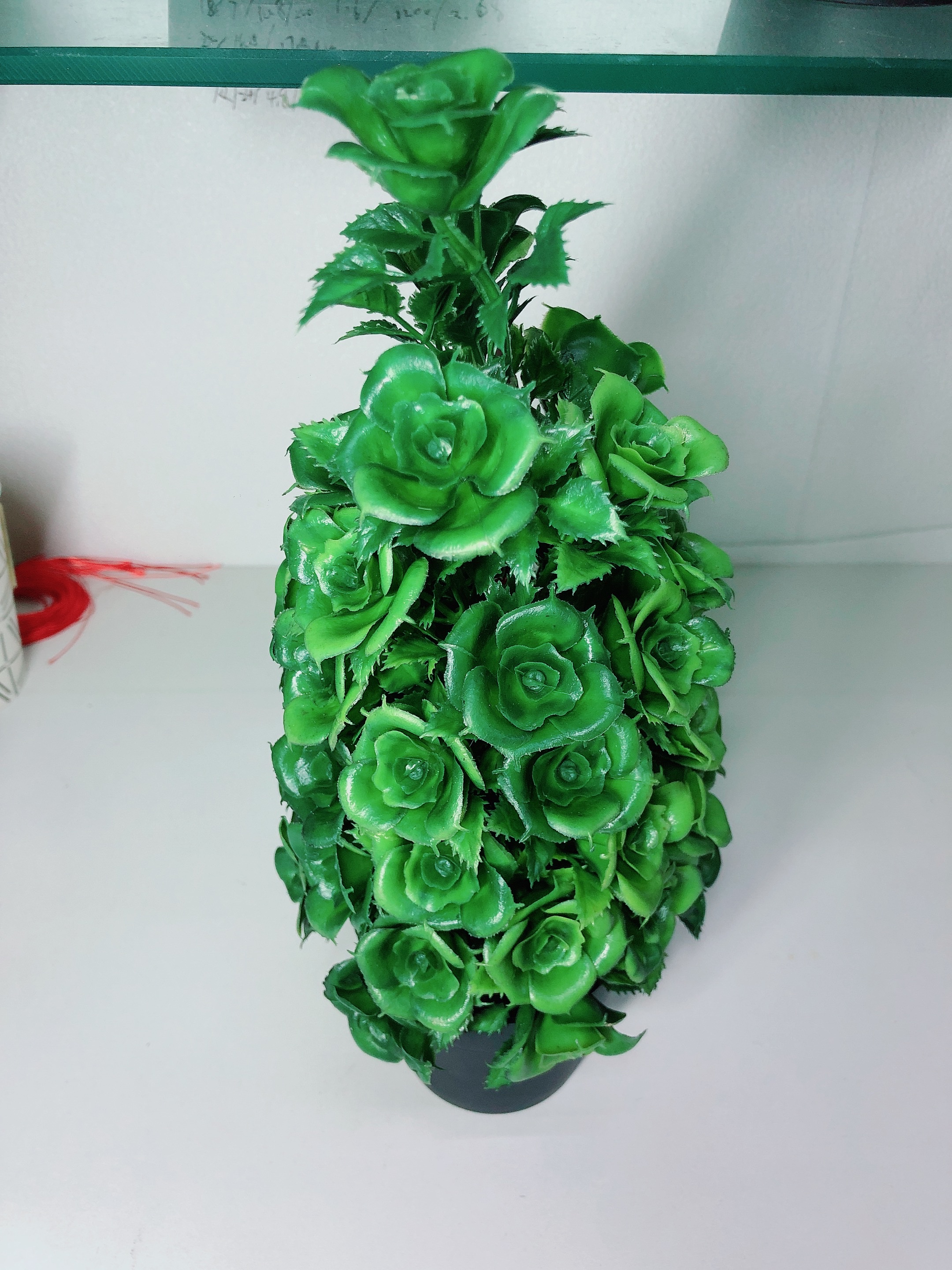 用品塑料仿真植物假花装饰品仿真花详情图4