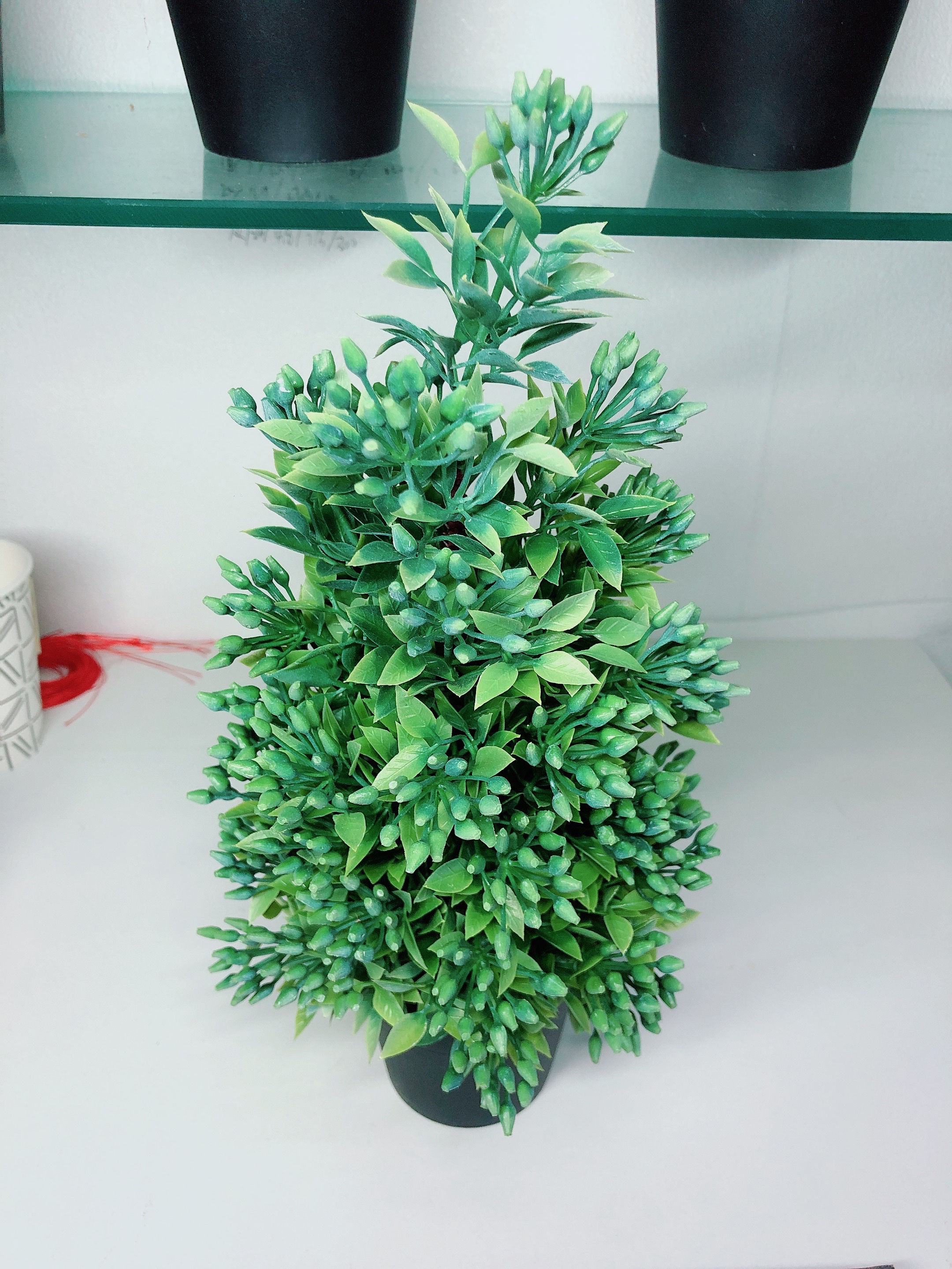 用品塑料仿真植物假花装饰品仿真花详情图2