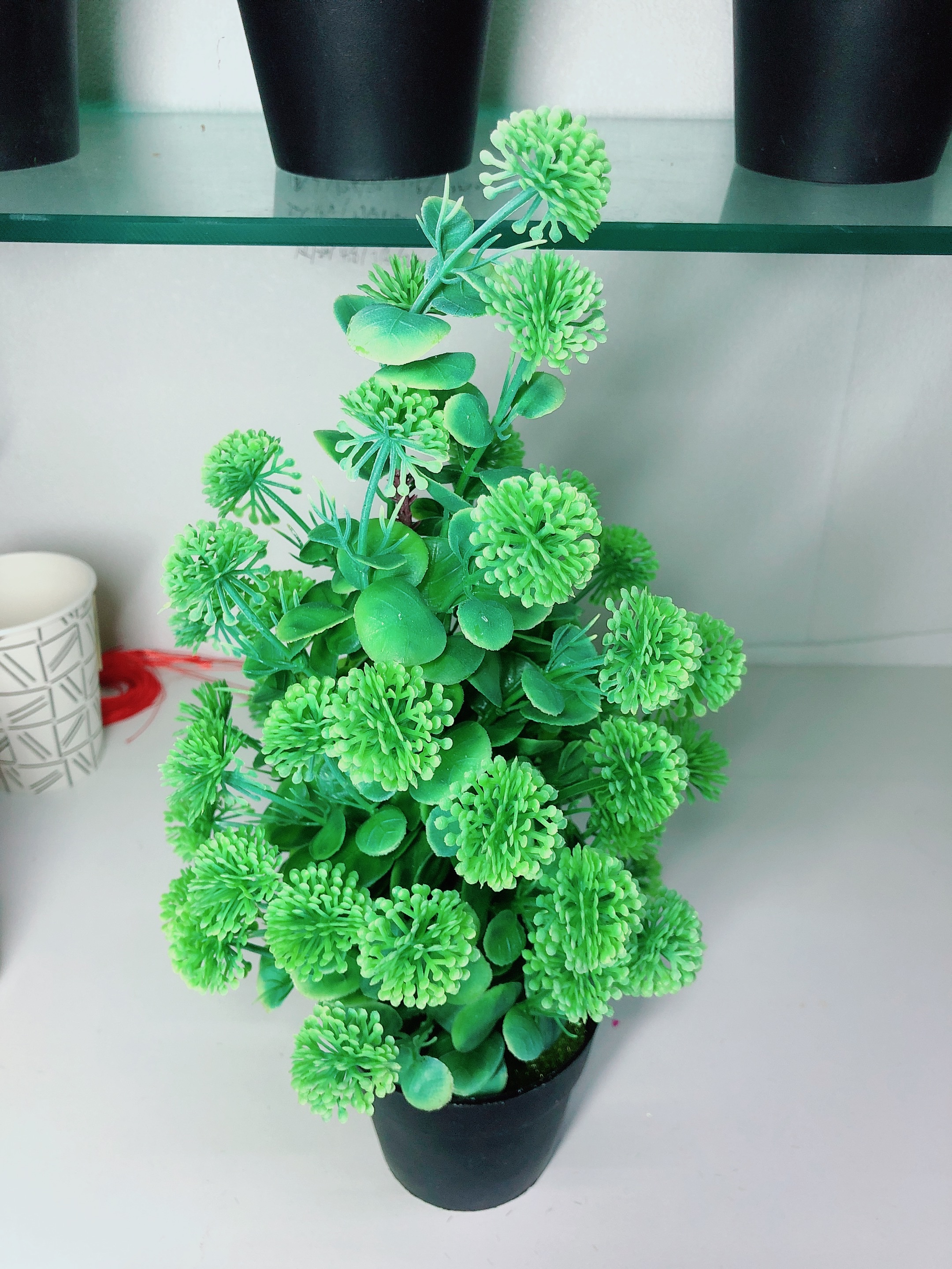 用品塑料仿真植物假花装饰品仿真花详情图13