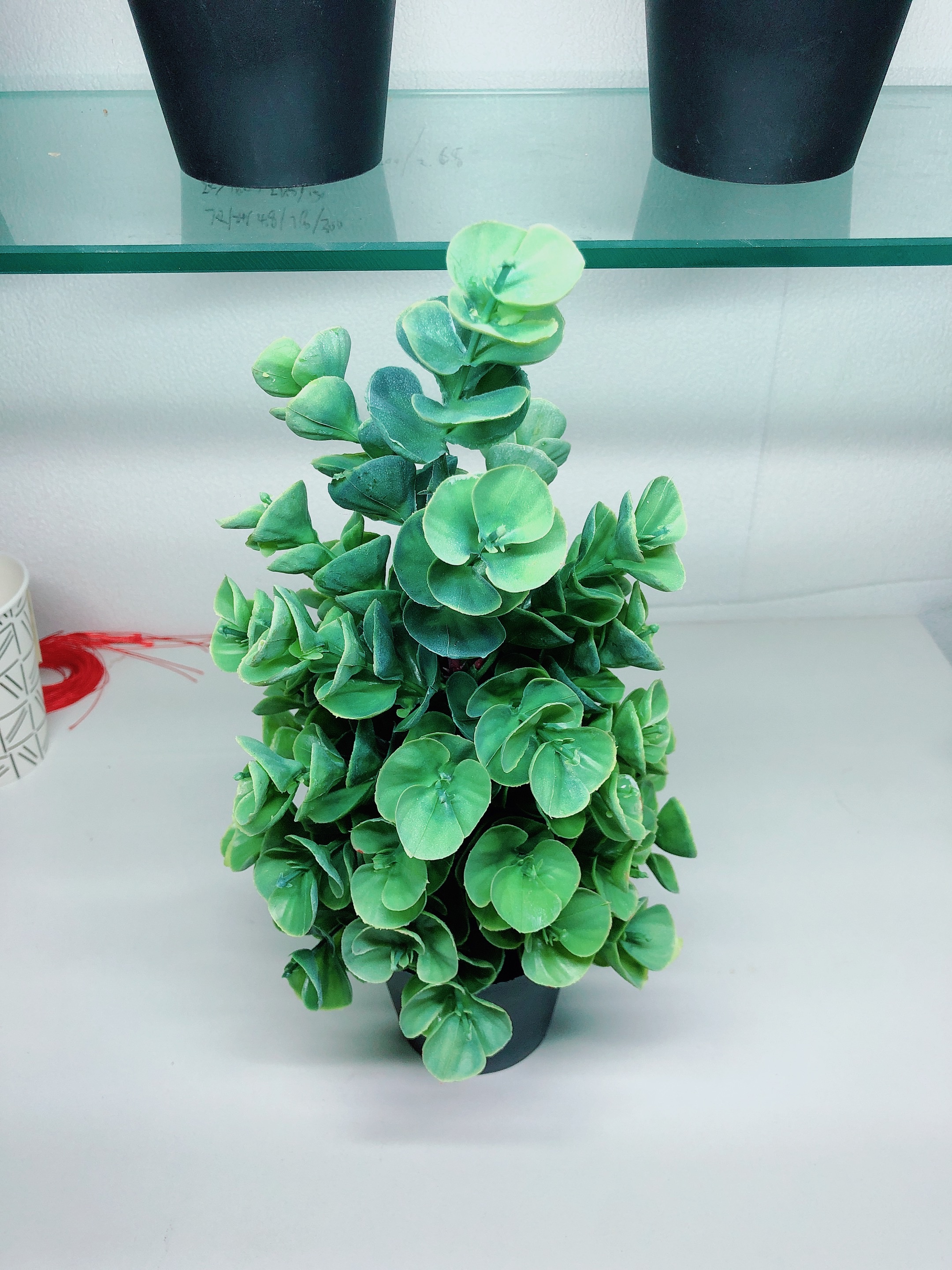 用品塑料仿真植物假花装饰品仿真花白底实物图