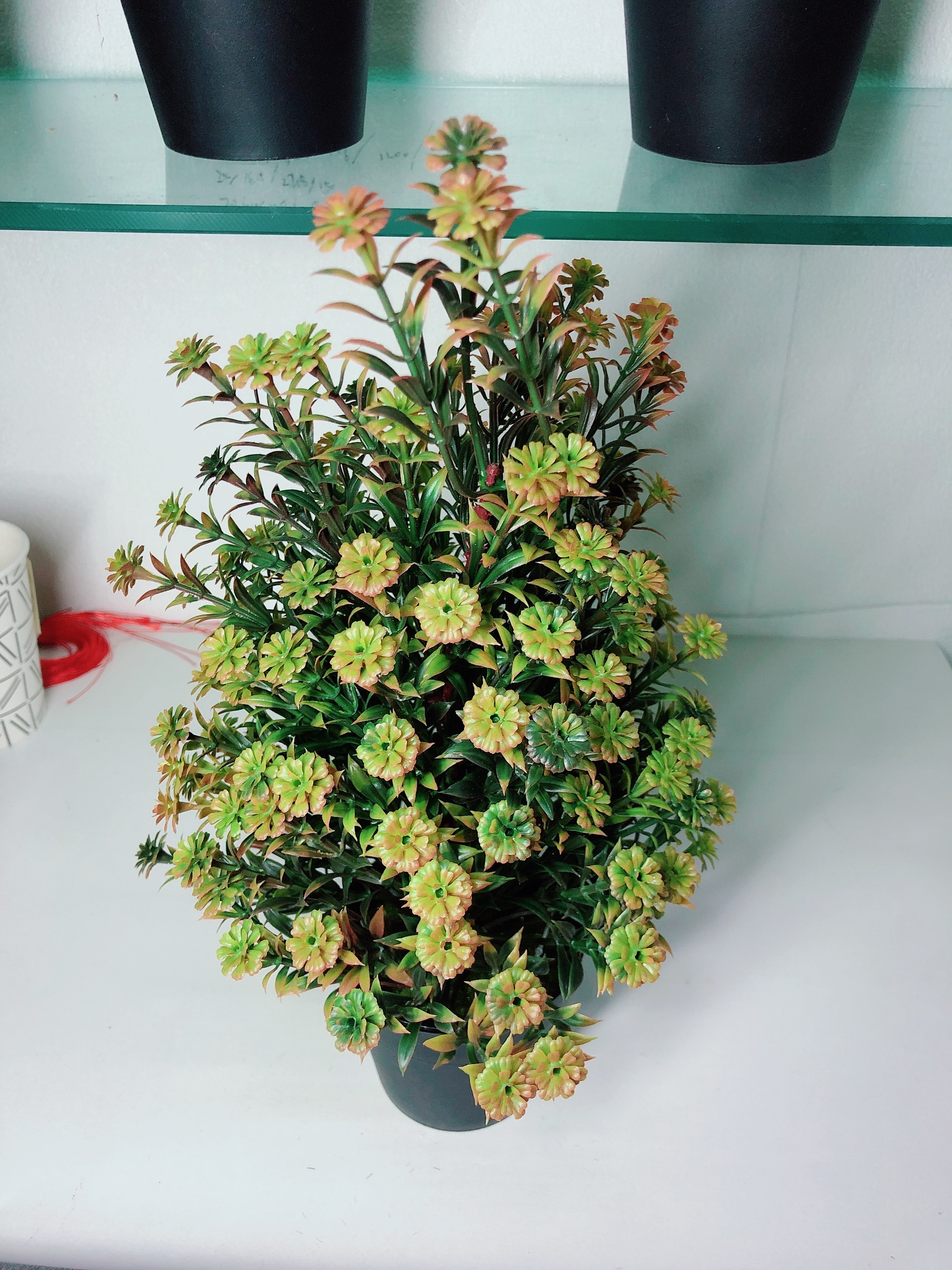 用品塑料仿真植物假花装饰品仿真花详情图9