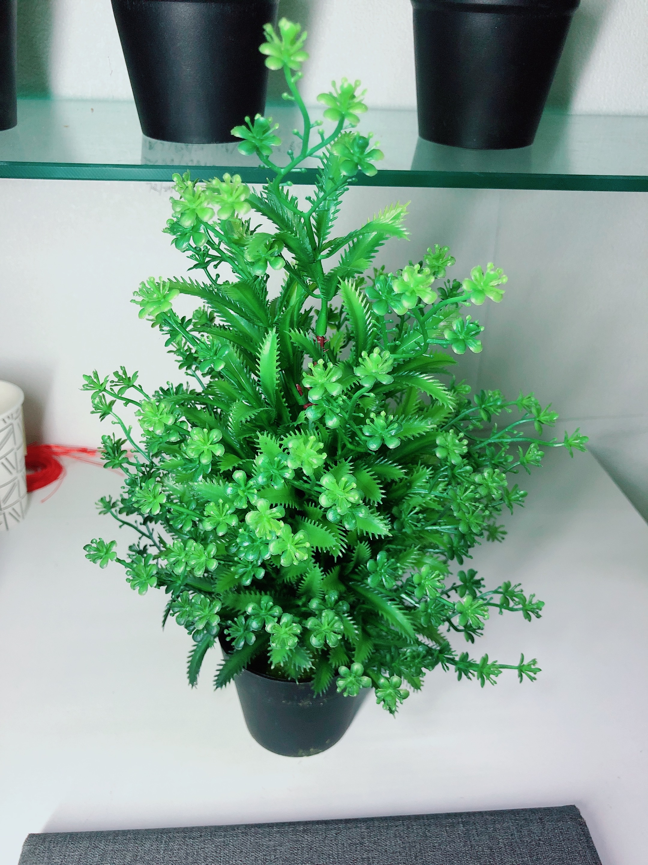 用品塑料仿真植物假花装饰品仿真花详情图7