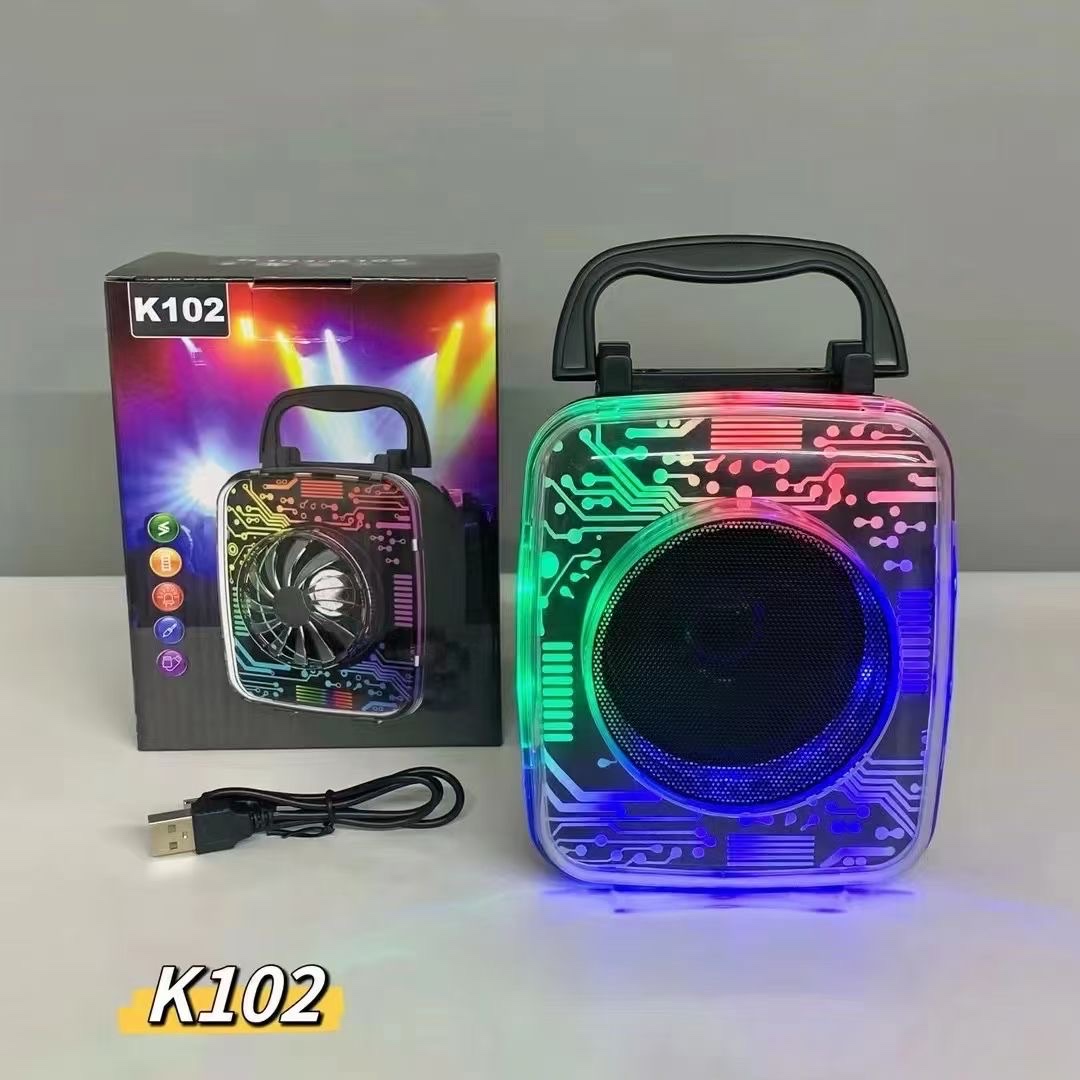 The new best-selling portable RGB Bluetooth speaker K102 details Picture