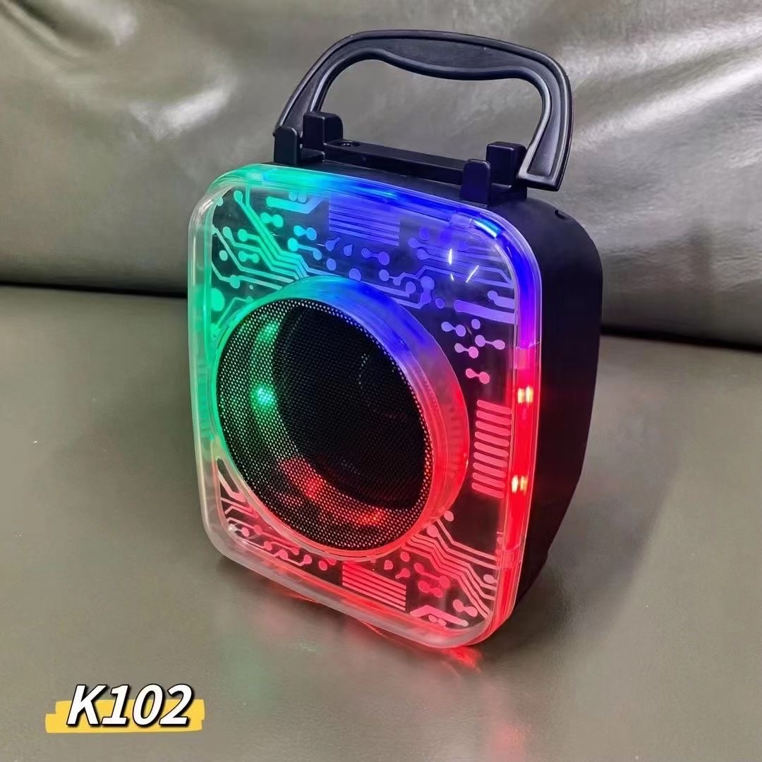 The new best-selling portable RGB Bluetooth speaker K102 Item Picture