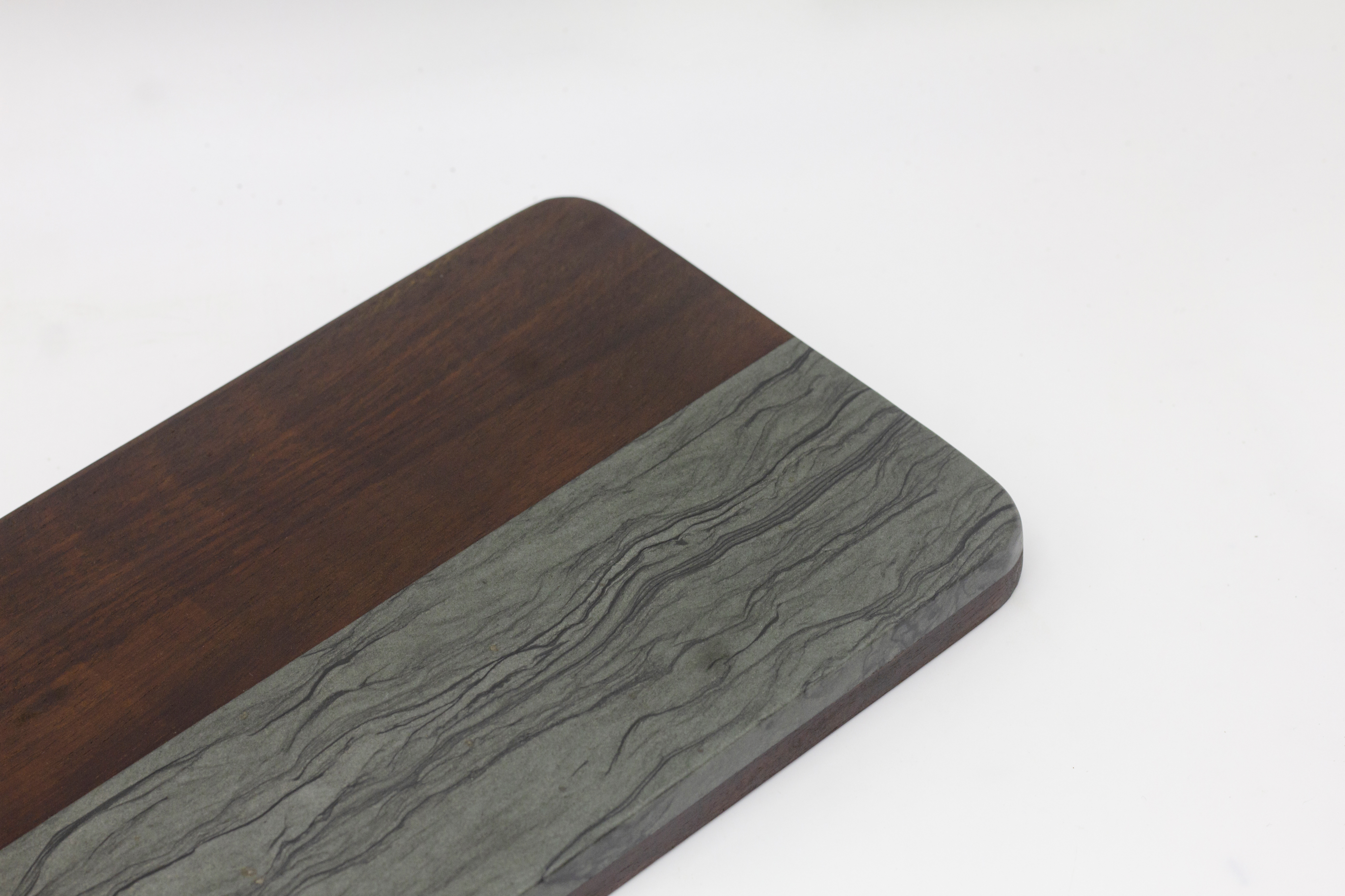 西餐点心糕点盘子实木大理石拼接托盘牛排餐盘水果果盘寿司摆盘经典长方形餐盘详情图15