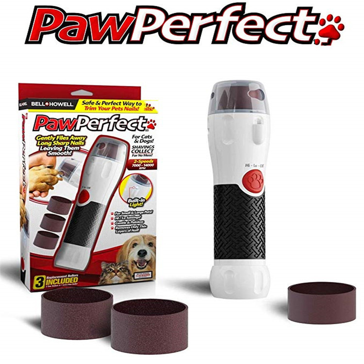 Paw Perfect宠物猫狗磨甲器 pawperfect LED电动磨甲器 厂家现货细节图