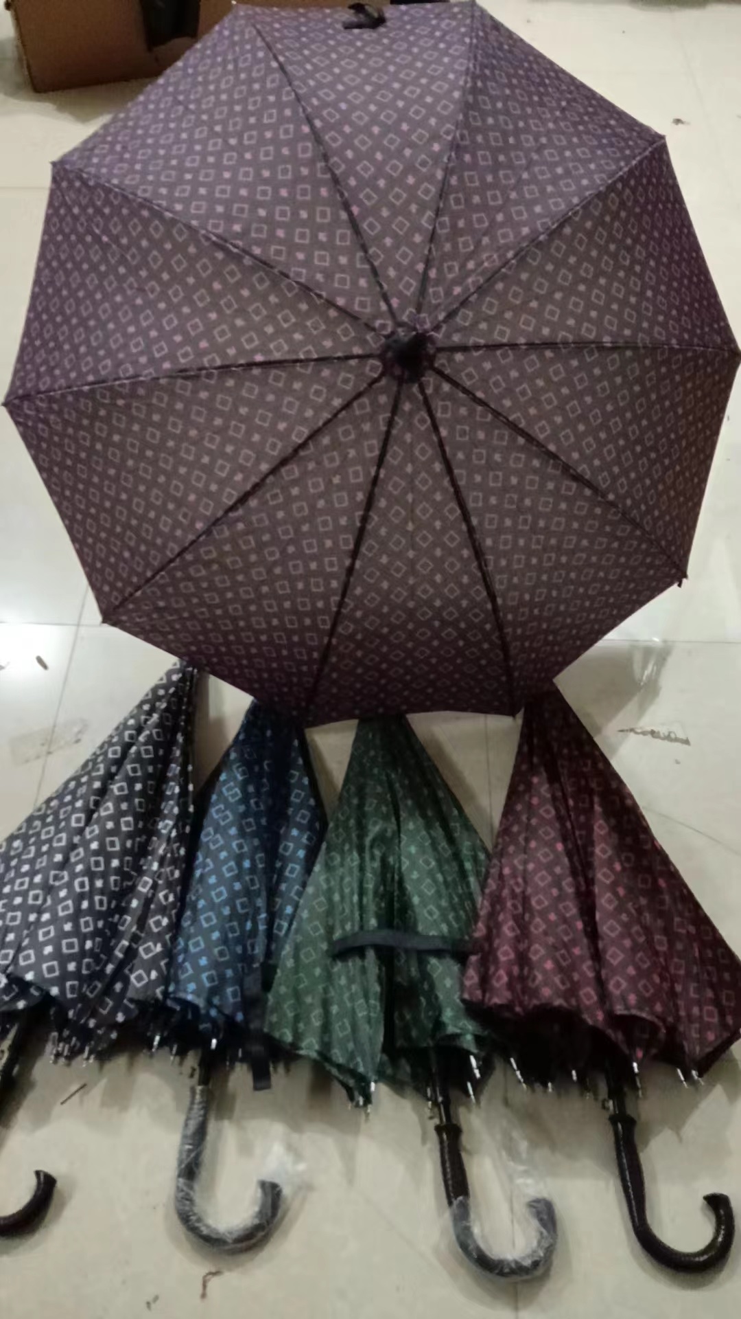 现货外贸十骨女花伞长柄雨伞清新女士伞遮阳防紫外线伞可印广告伞详情图9