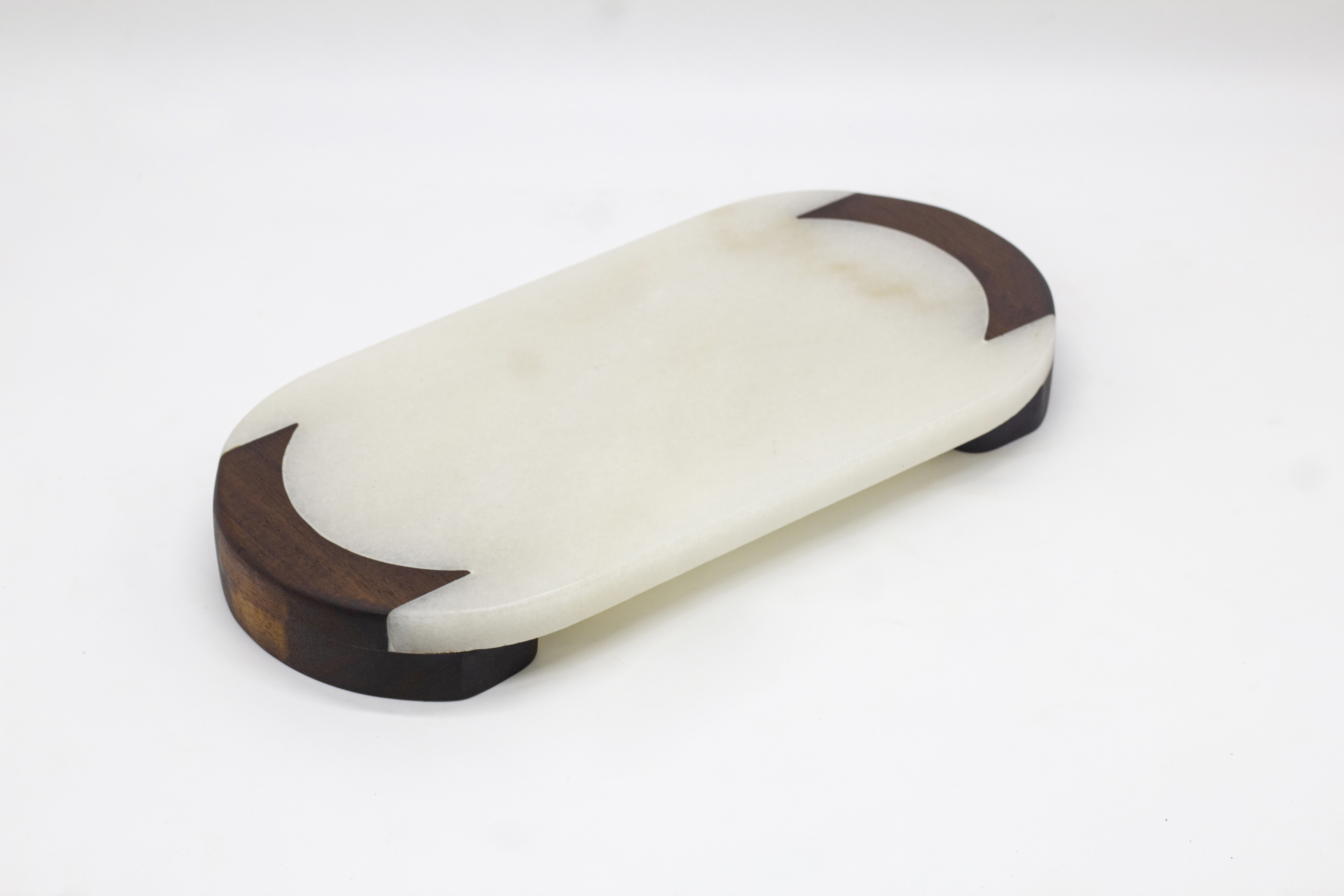 西餐点心糕点盘子实木大理石拼接托盘牛排餐盘水果果盘寿司摆盘中式托盘详情图6