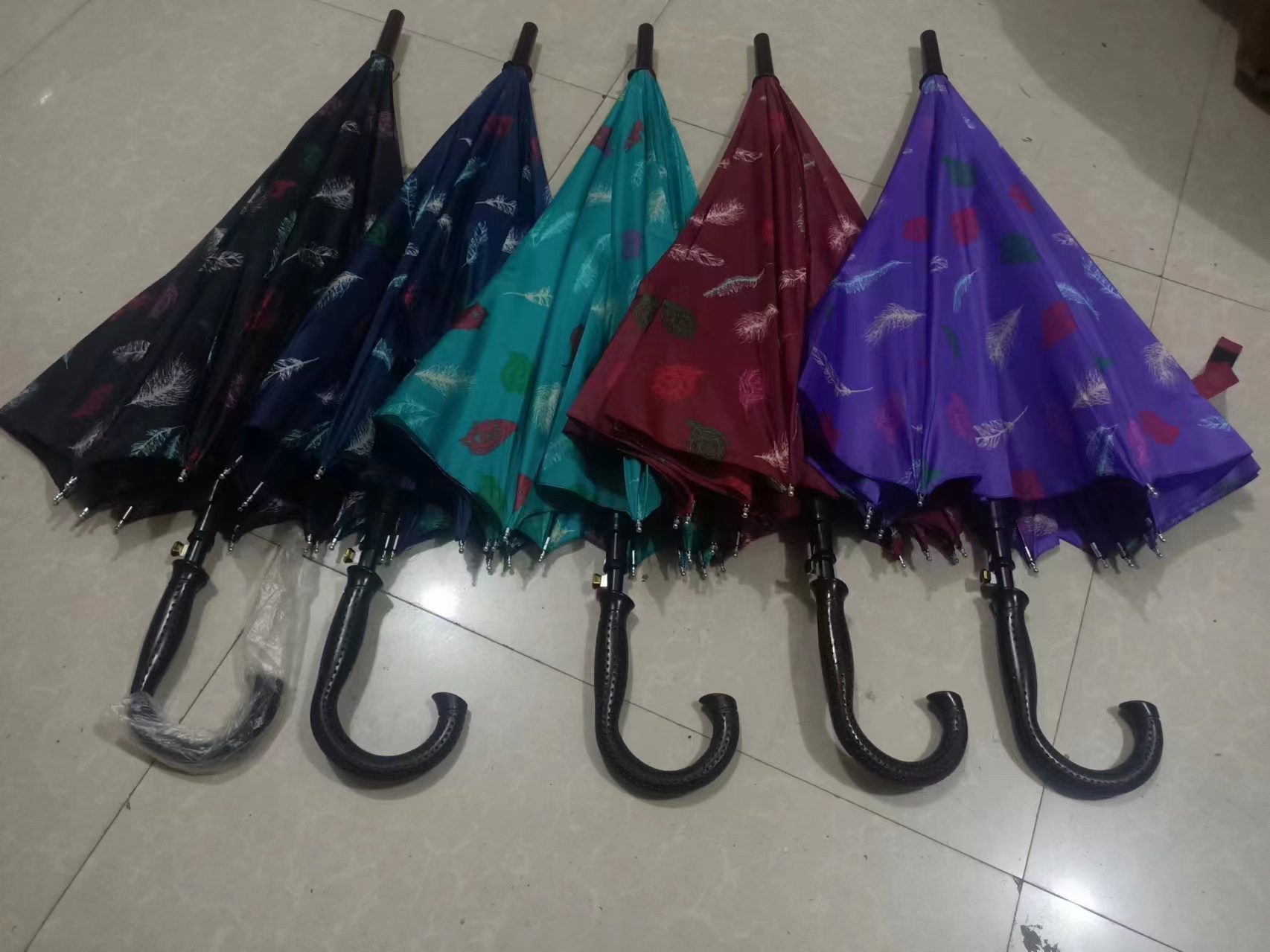 现货外贸十骨女花伞长柄雨伞清新女士伞遮阳防紫外线伞可印广告伞详情图12