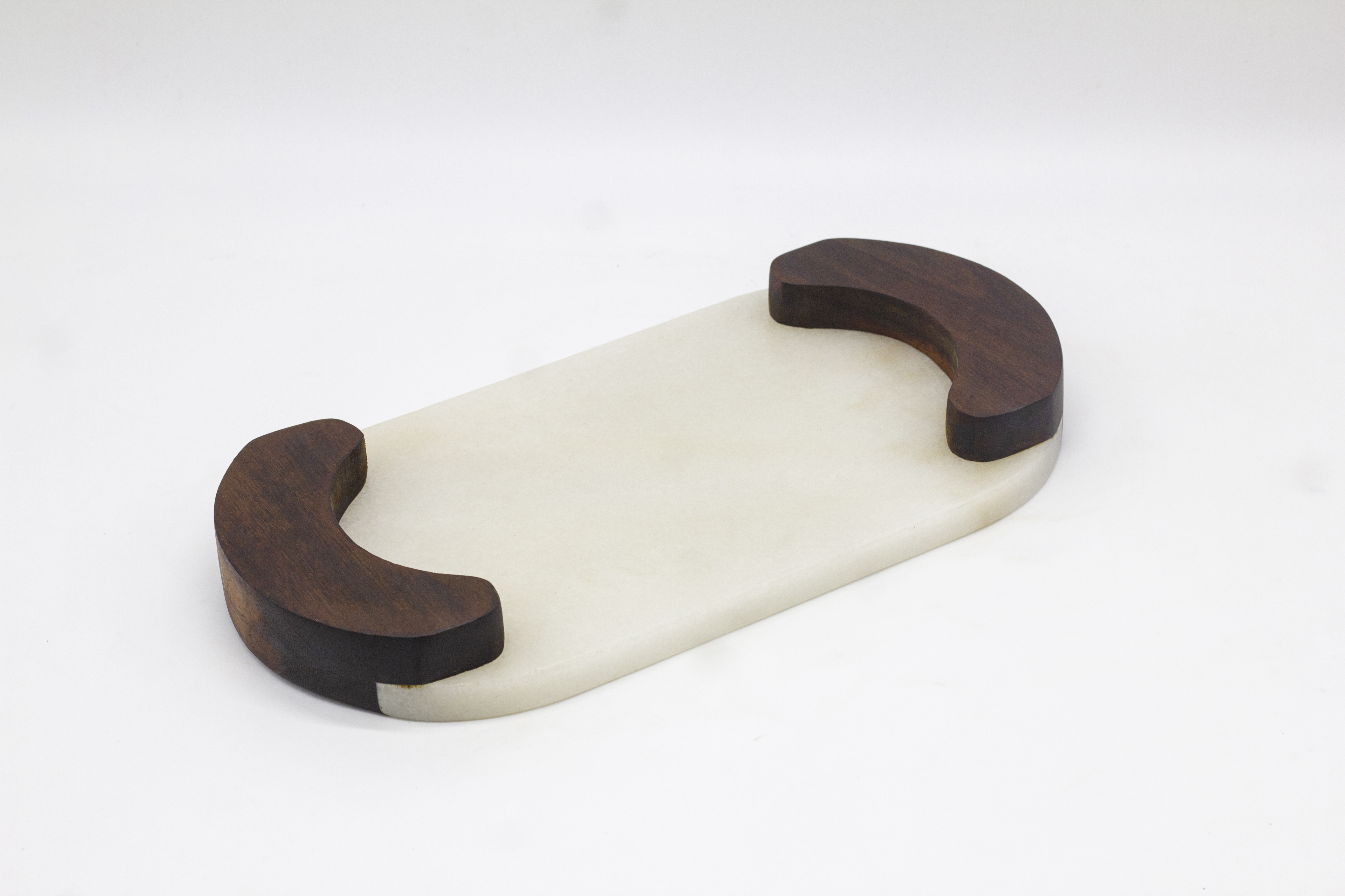 西餐点心糕点盘子实木大理石拼接托盘牛排餐盘水果果盘寿司摆盘中式托盘详情图5