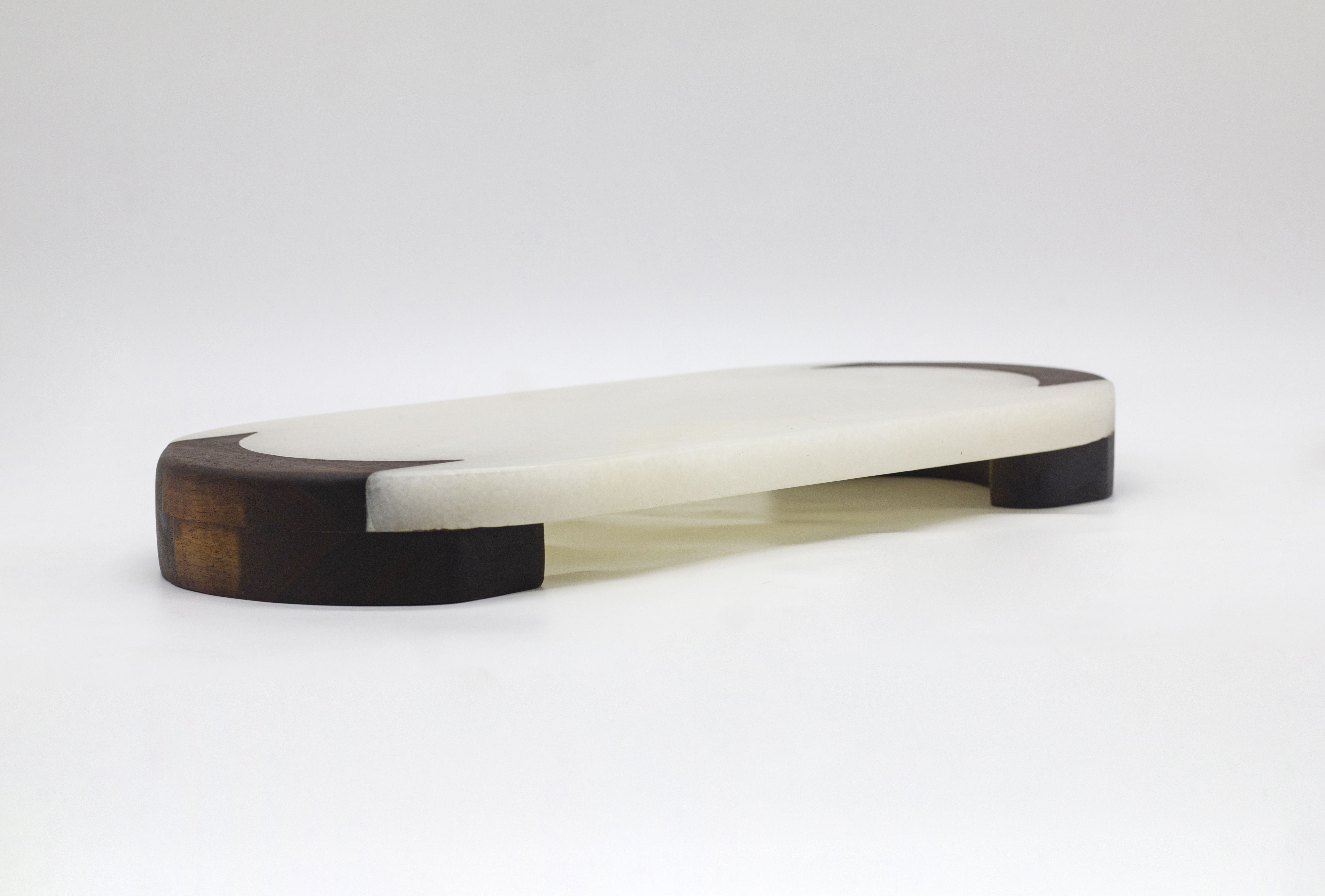 西餐点心糕点盘子实木大理石拼接托盘牛排餐盘水果果盘寿司摆盘中式托盘详情图4