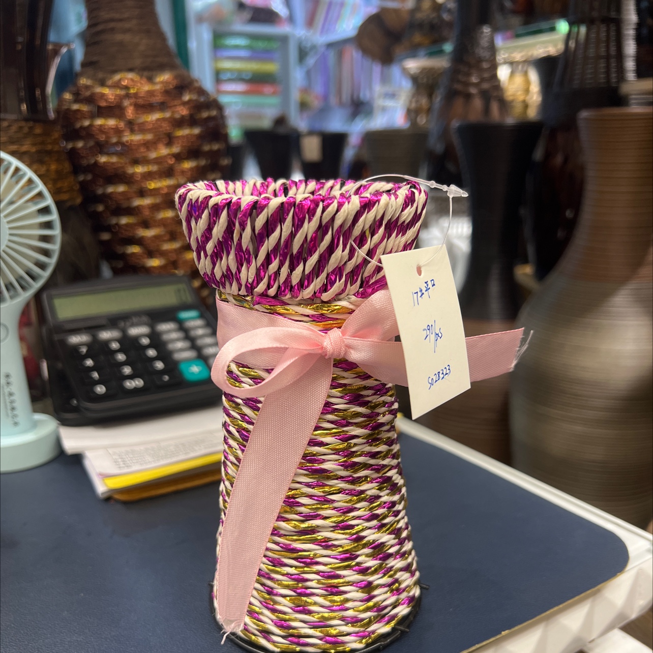 桌面摆件灯花园风格 0.1瓦特沙漏摆件 仿真植物装饰 环保节能照明工艺品