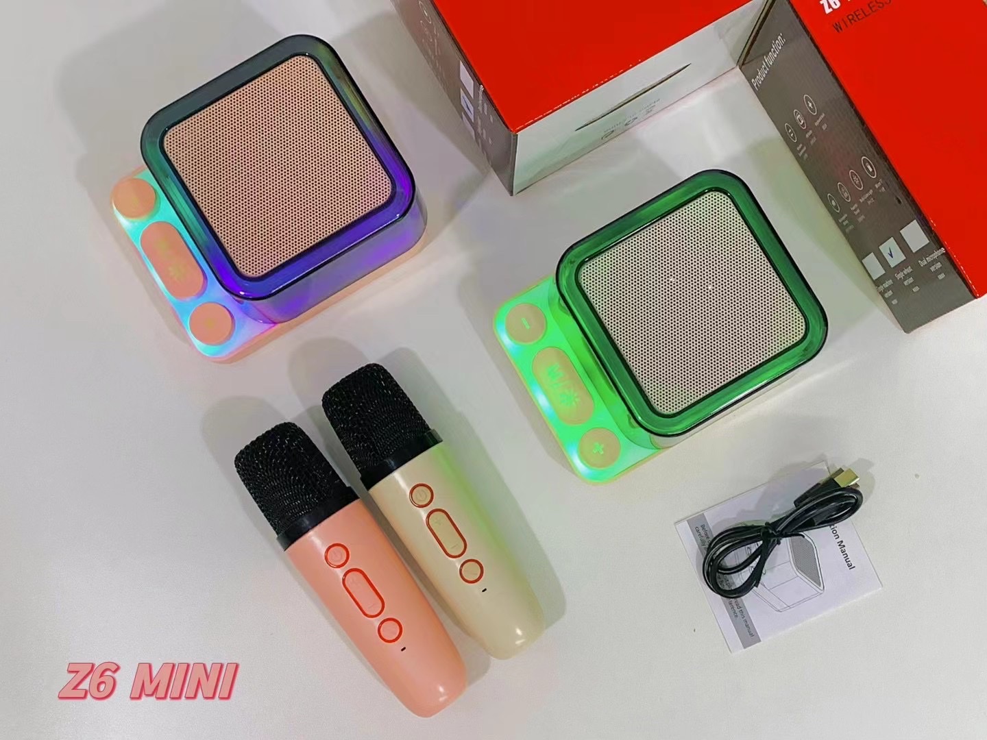 New KTV microphone wireless Bluetooth speaker Z6 MINI Specification image