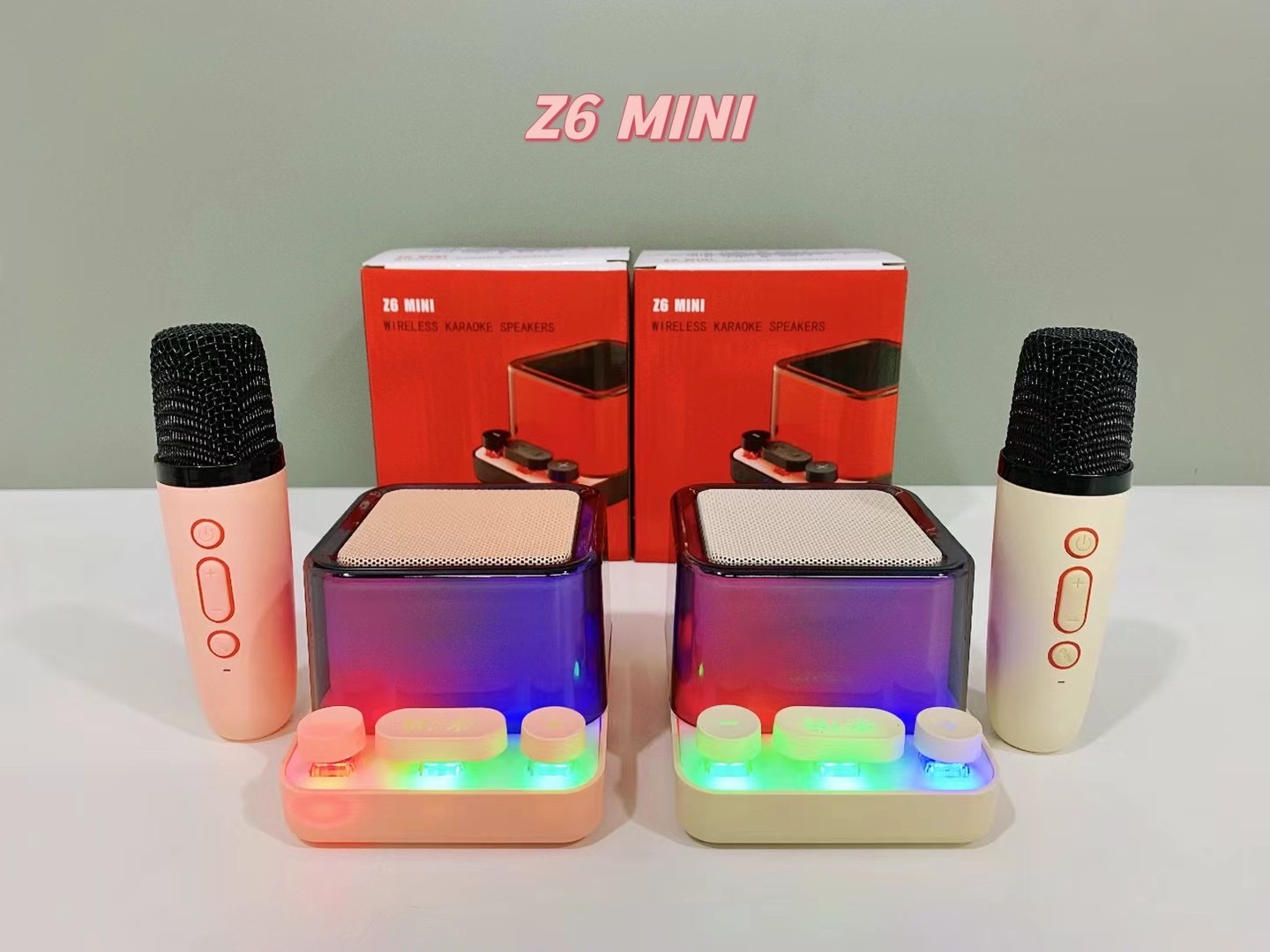 New KTV microphone wireless Bluetooth speaker Z6 MINI