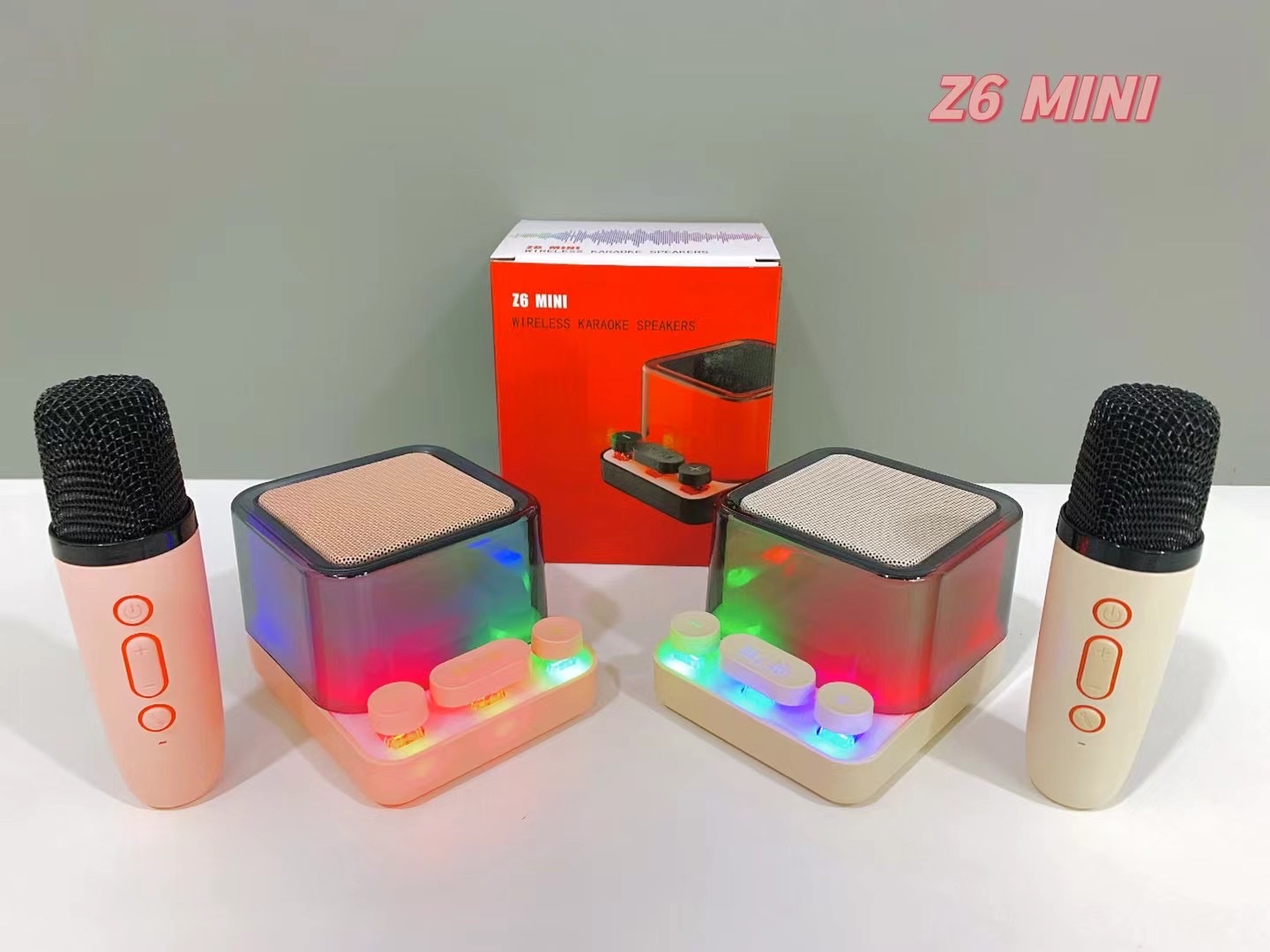 New KTV microphone wireless Bluetooth speaker Z6 MINI details Picture