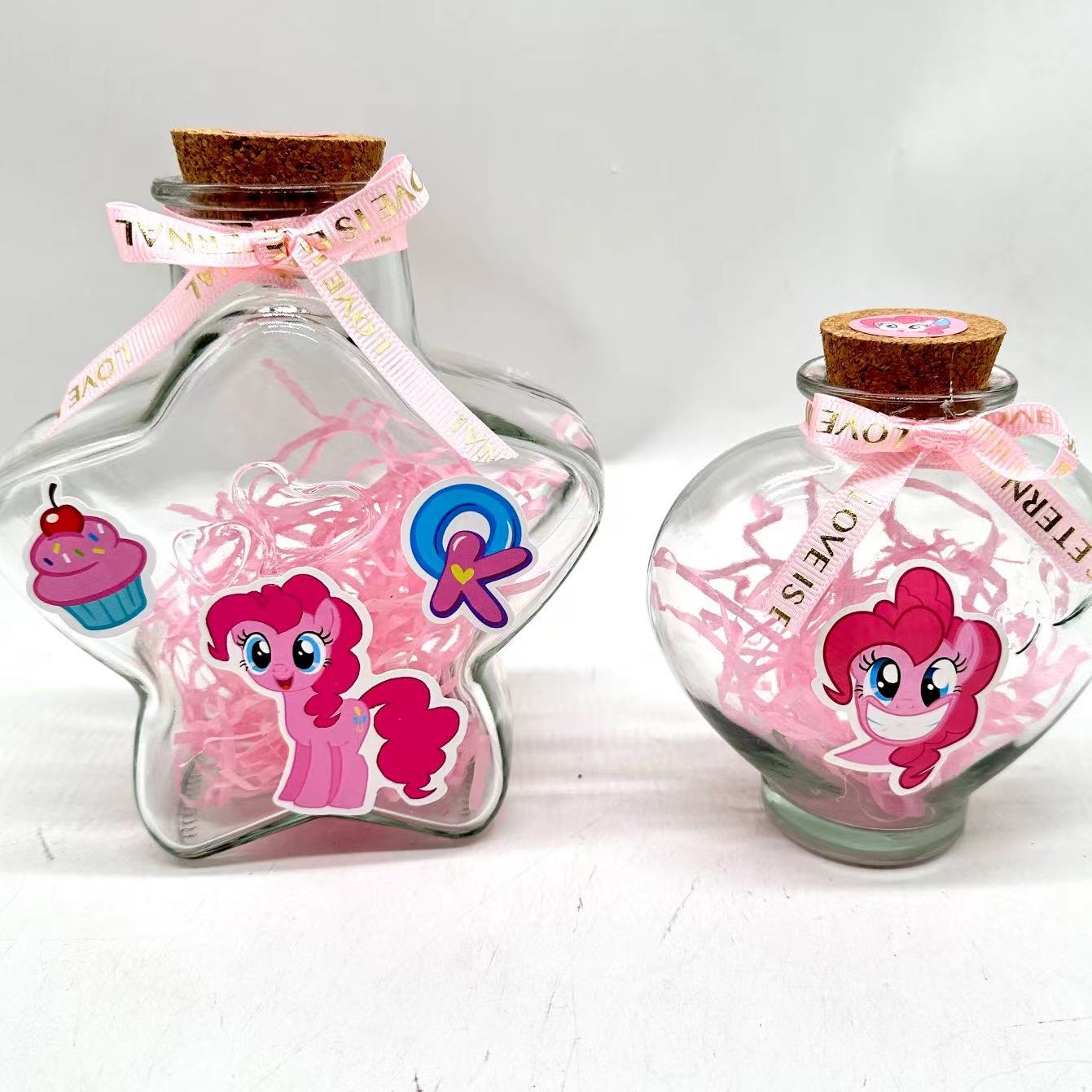 永生花玻璃罩玻璃工艺品透明花瓶透明玻璃花瓶详情图10