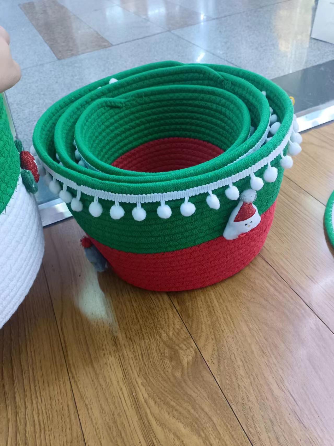 手工编织竹编藤编工艺折叠洗衣篮 环保实用编织收纳篮 家居生活必备品