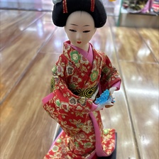 日本娃娃模型