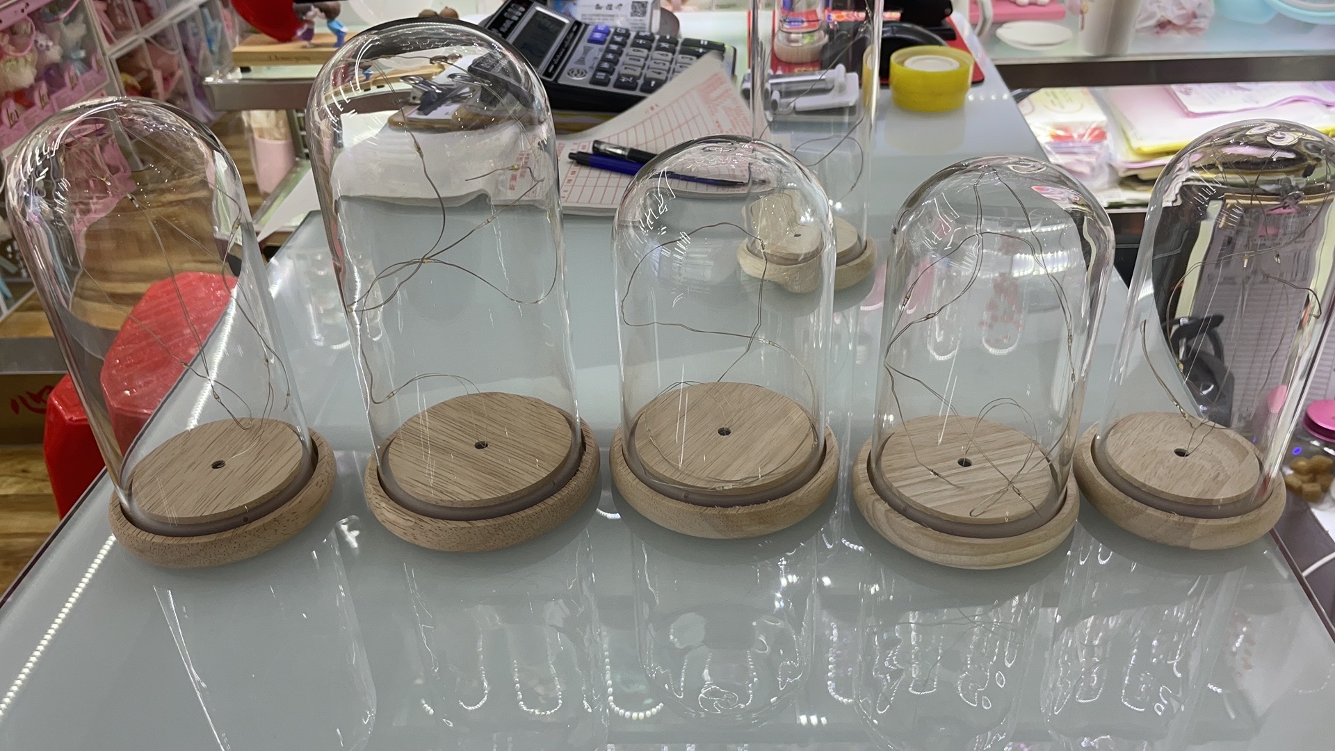 玻璃工艺品透明玻璃花瓶透明玻璃花瓶白底实物图